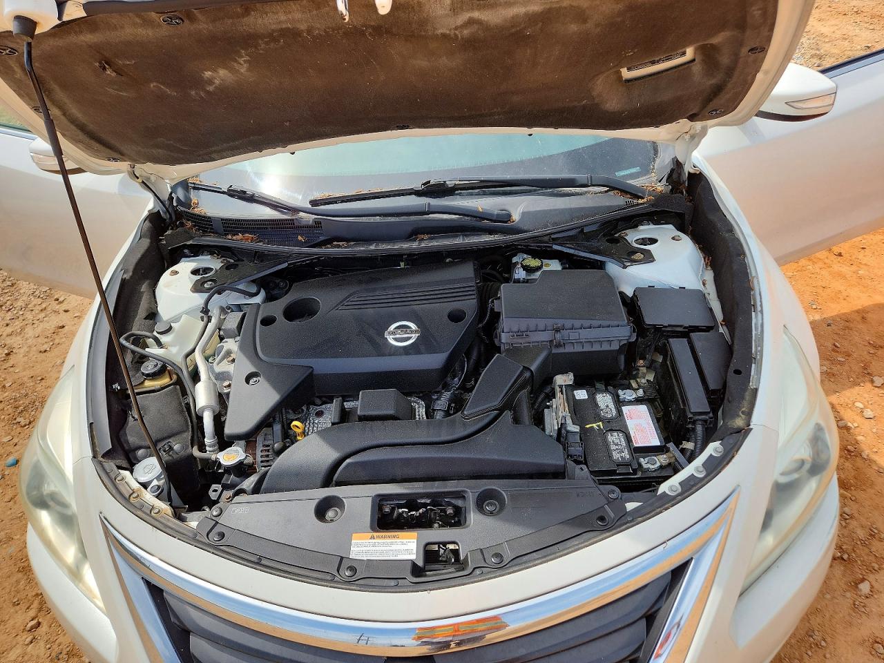 2013 Nissan Altima 2.5 White vin: 1N4AL3AP9DC191484