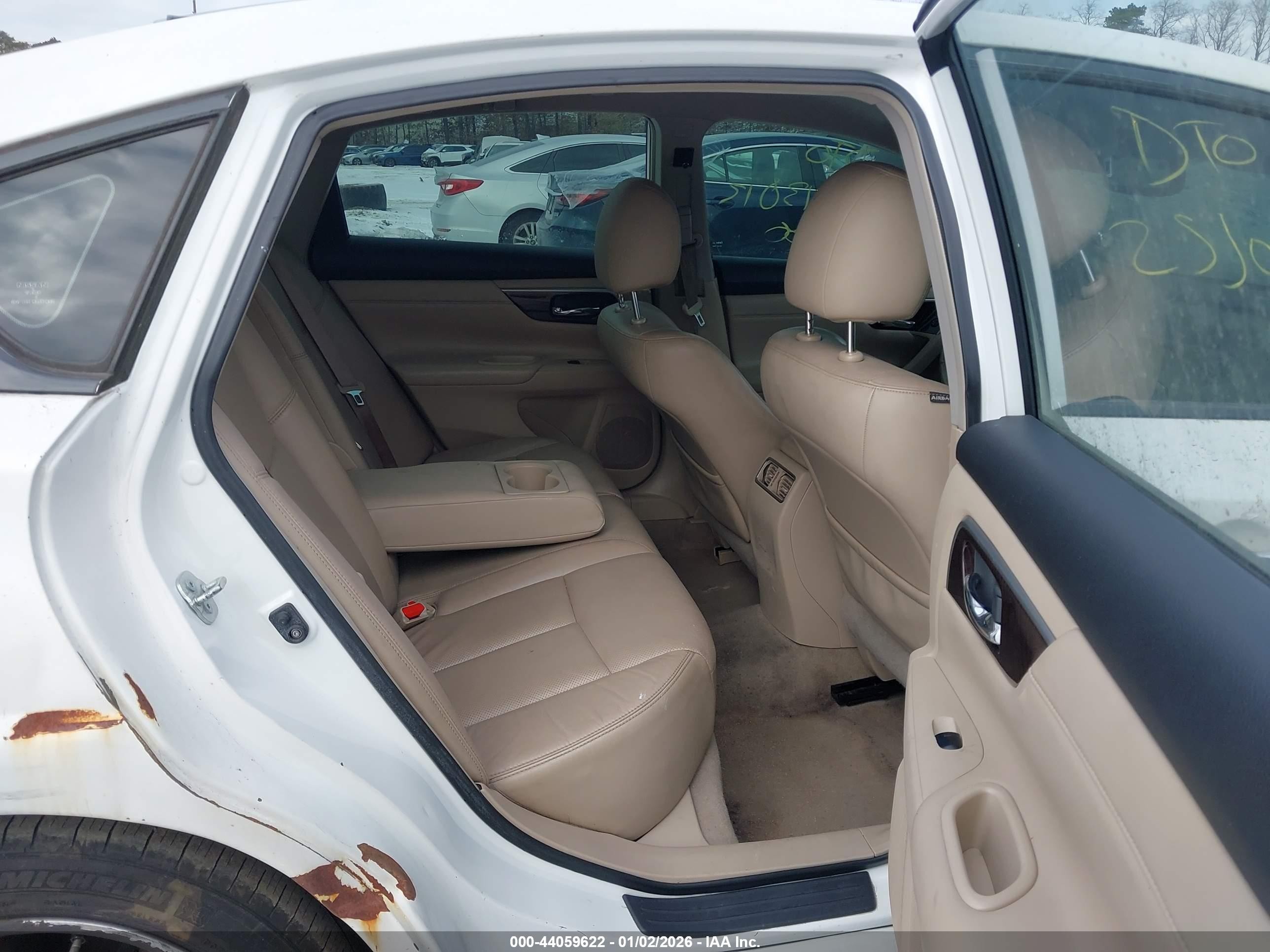 2013 Nissan Altima 2.5 Sl Белый vin: 1N4AL3AP9DC193882