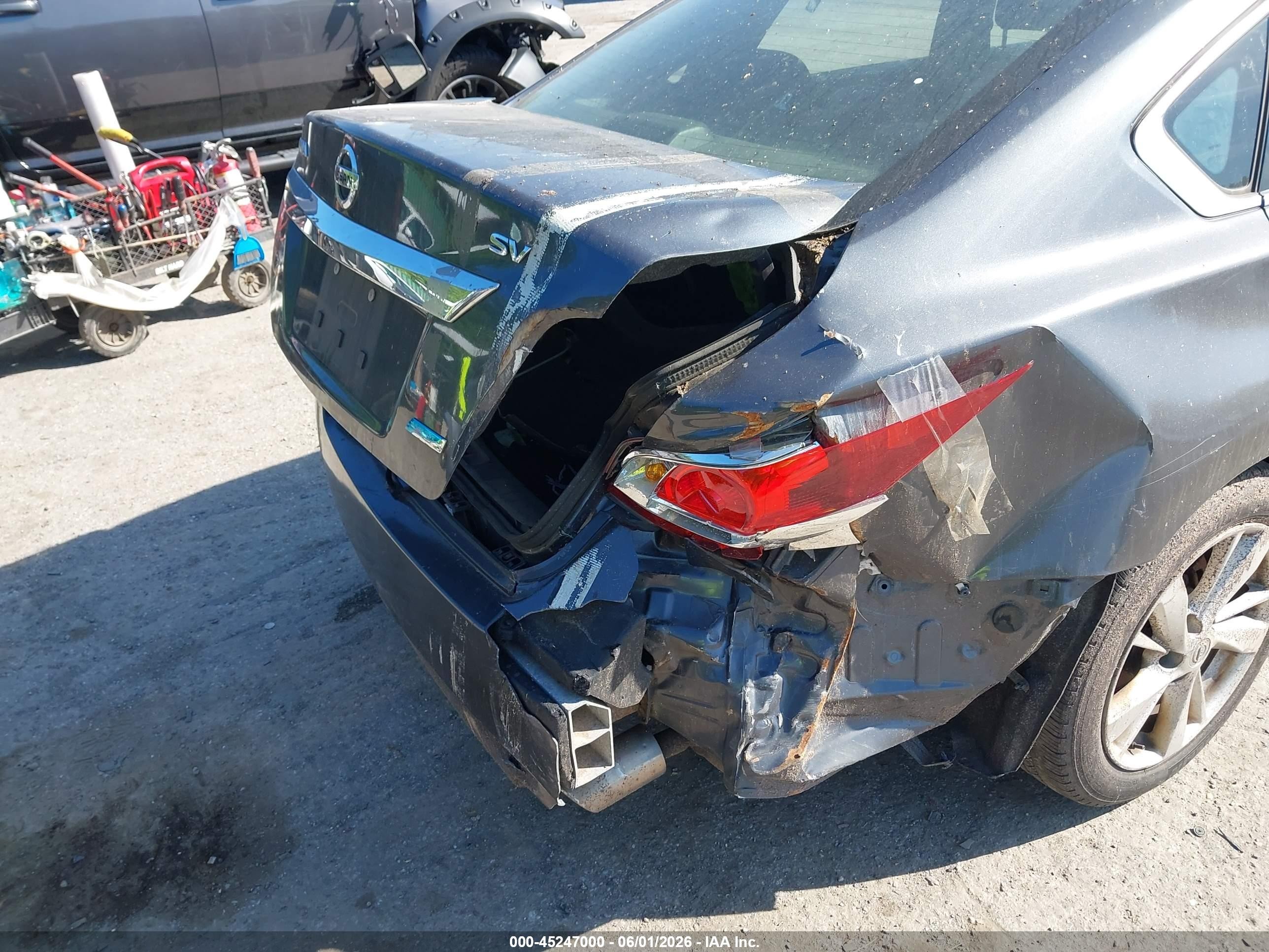 2013 Nissan Altima 2.5 Sv Серый vin: 1N4AL3AP9DC196894