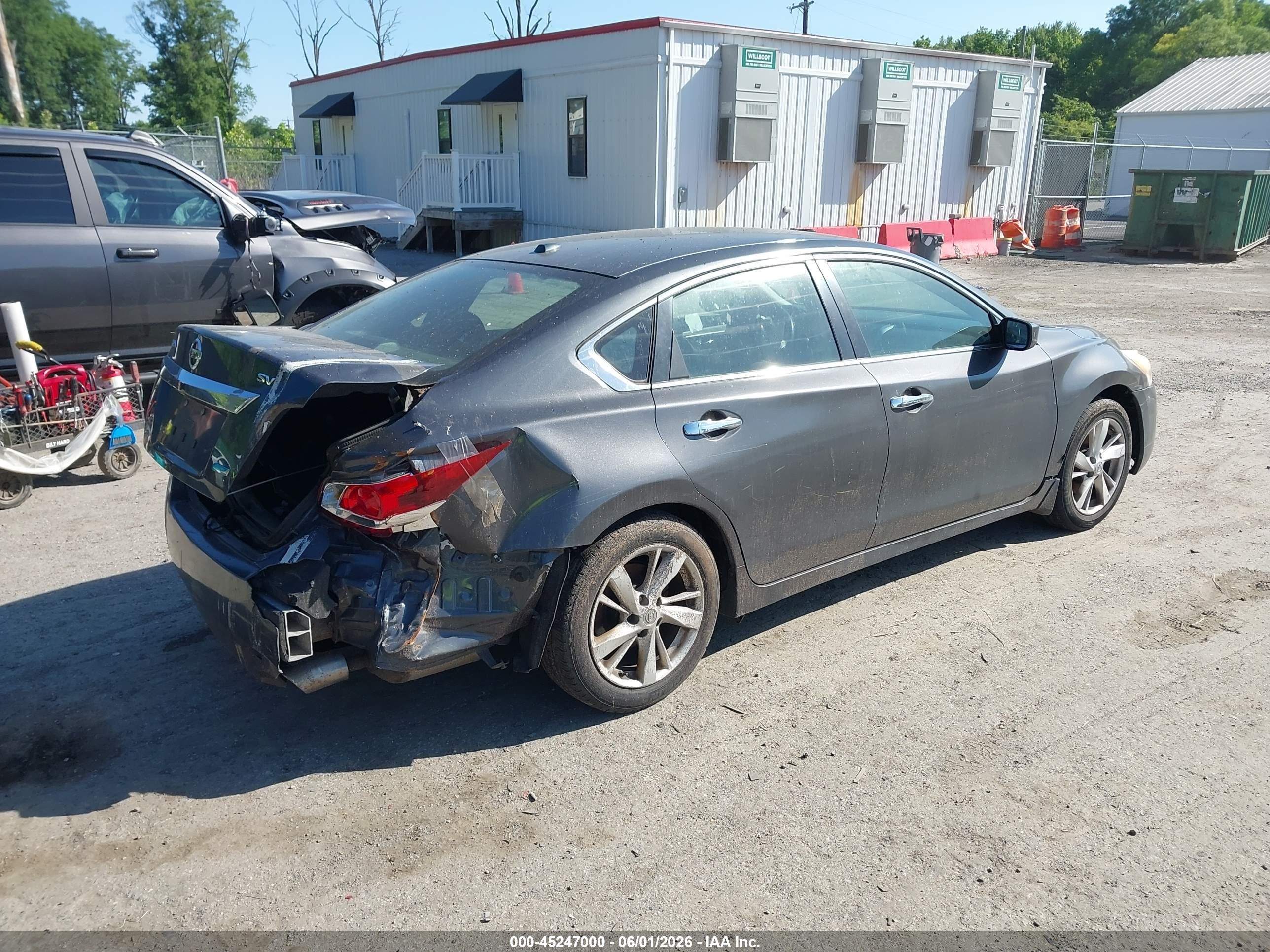 2013 Nissan Altima 2.5 Sv Серый vin: 1N4AL3AP9DC196894