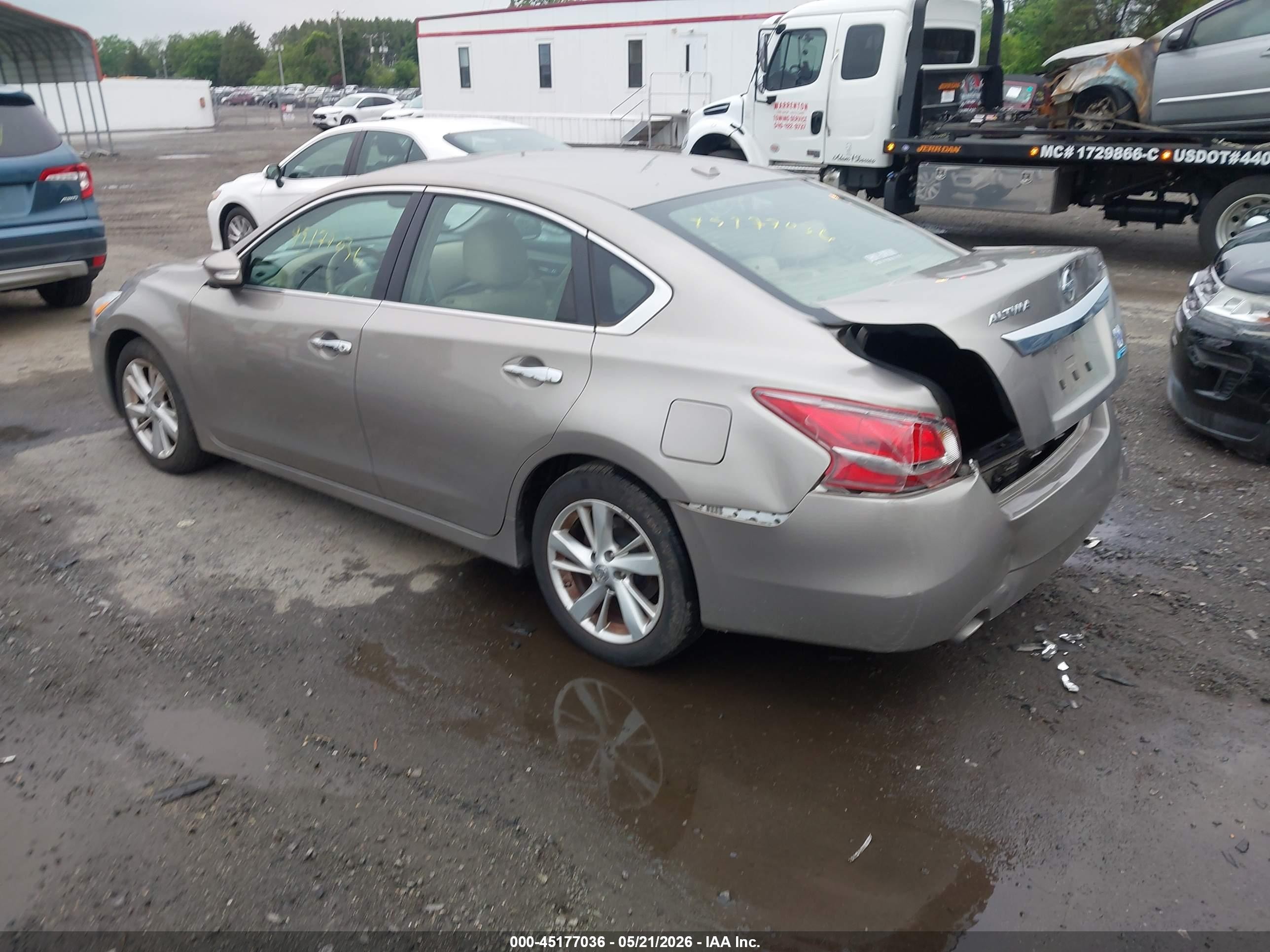 2013 Nissan Altima 2.5 Sl Золотой vin: 1N4AL3AP9DC209644
