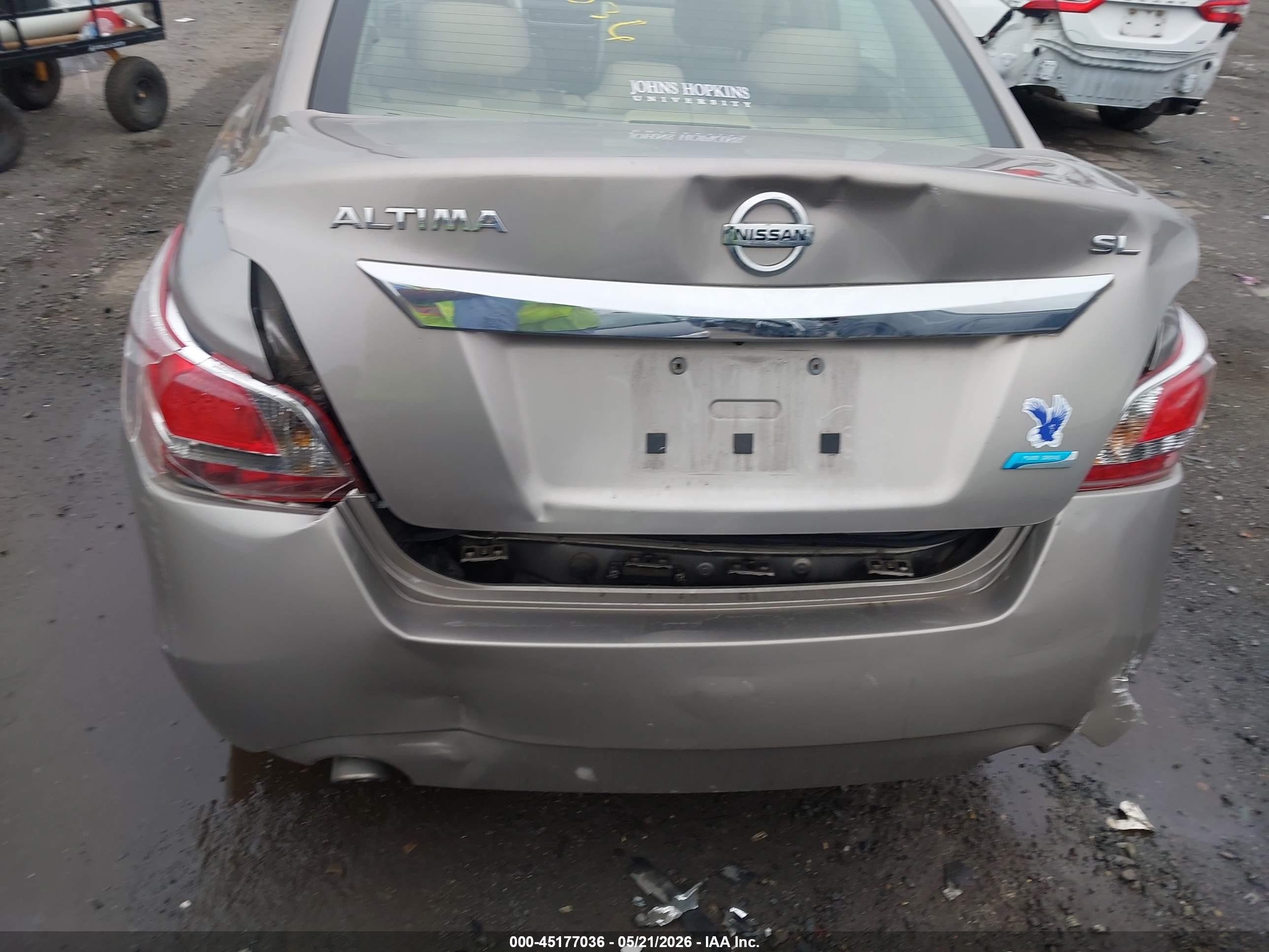 2013 Nissan Altima 2.5 Sl Золотой vin: 1N4AL3AP9DC209644