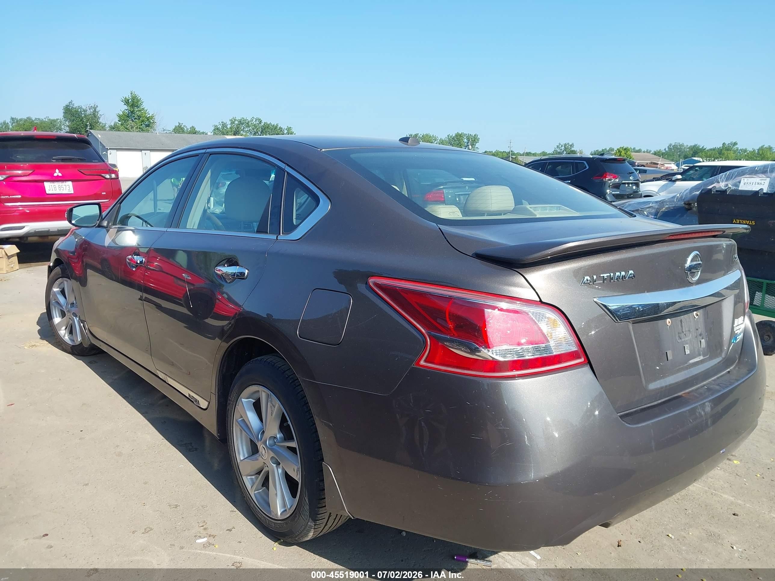 2013 Nissan Altima 2.5 Sl Gray vin: 1N4AL3AP9DC214682