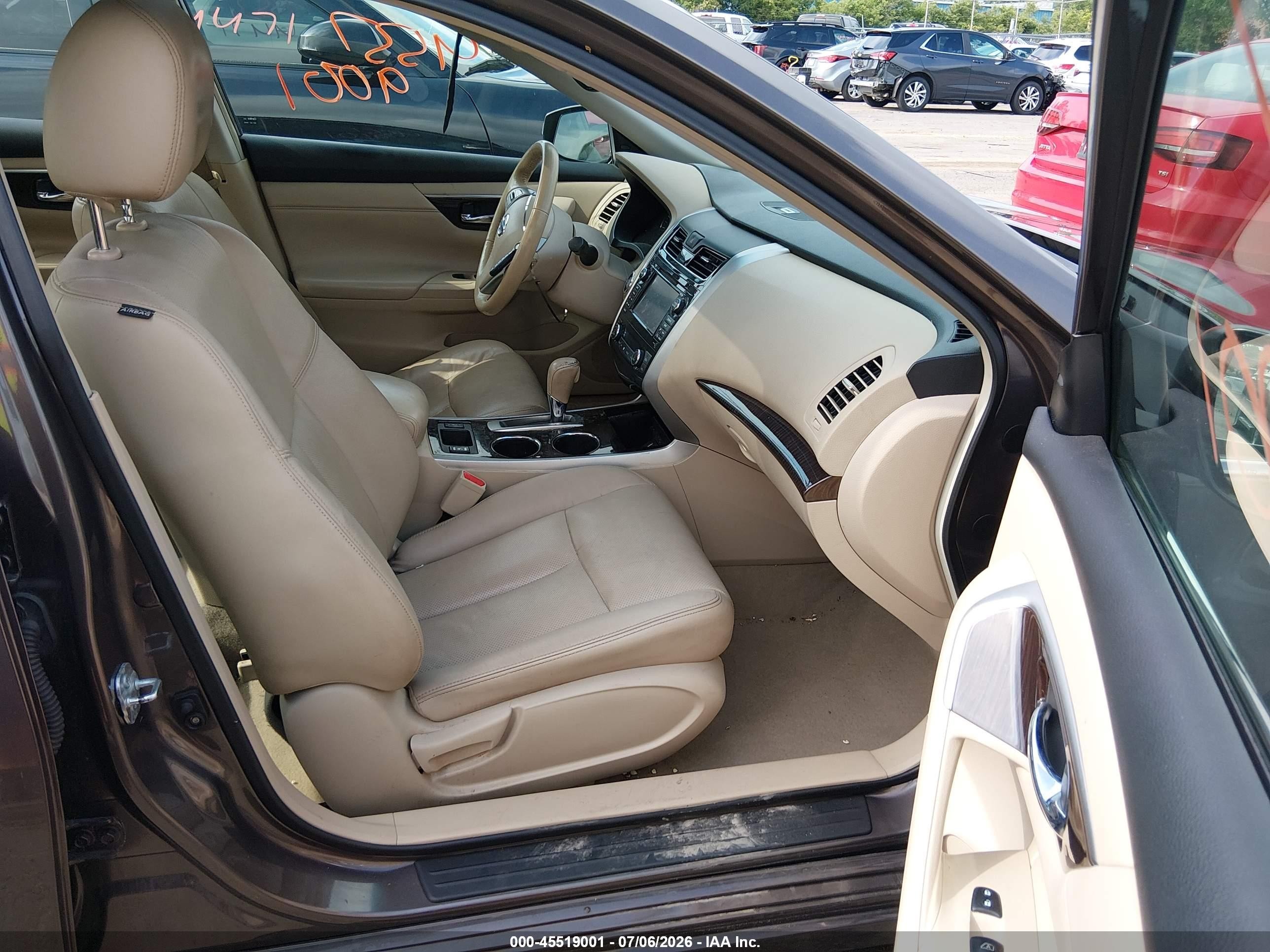 2013 Nissan Altima 2.5 Sl Gray vin: 1N4AL3AP9DC214682