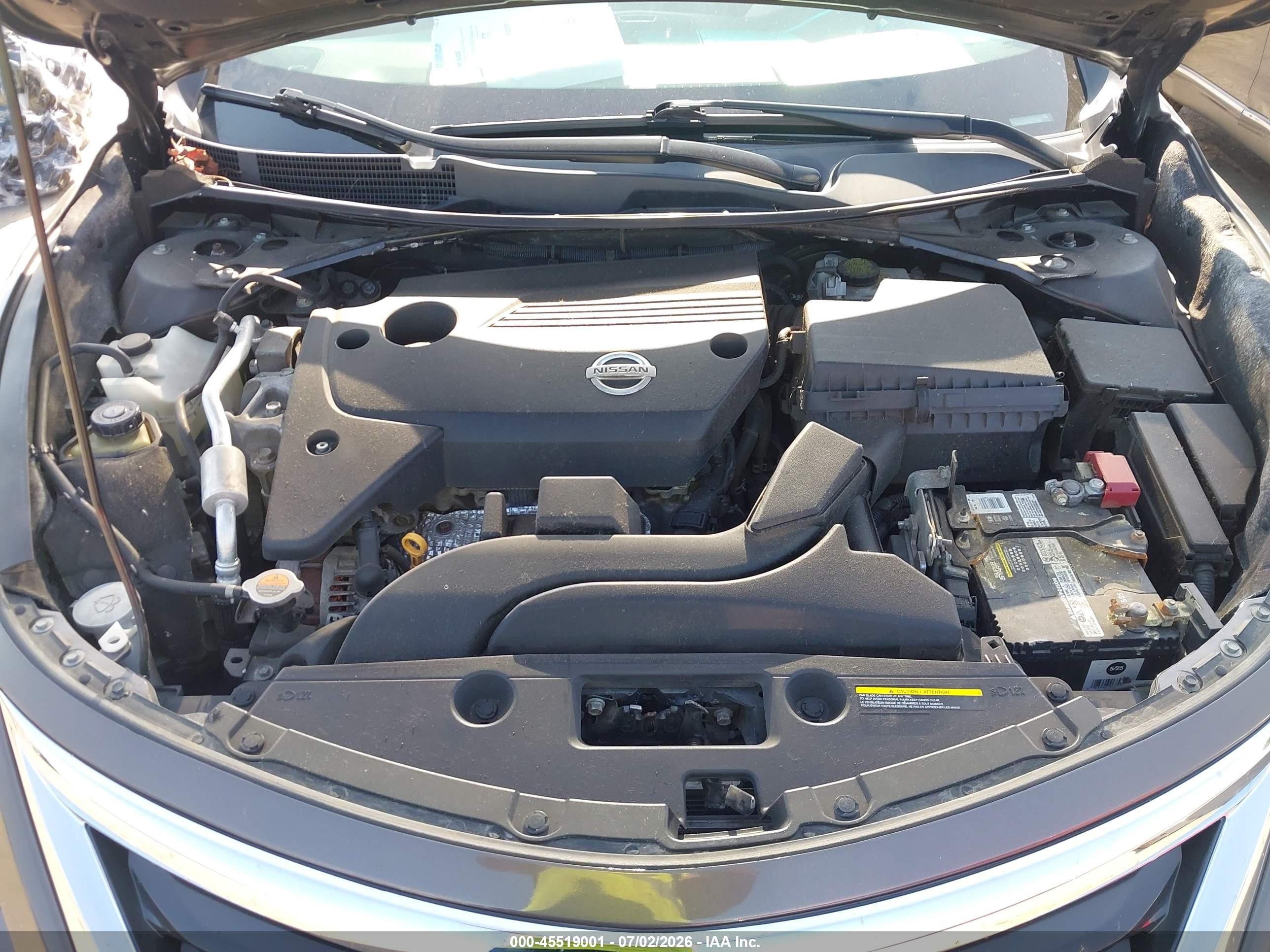 2013 Nissan Altima 2.5 Sl Gray vin: 1N4AL3AP9DC214682