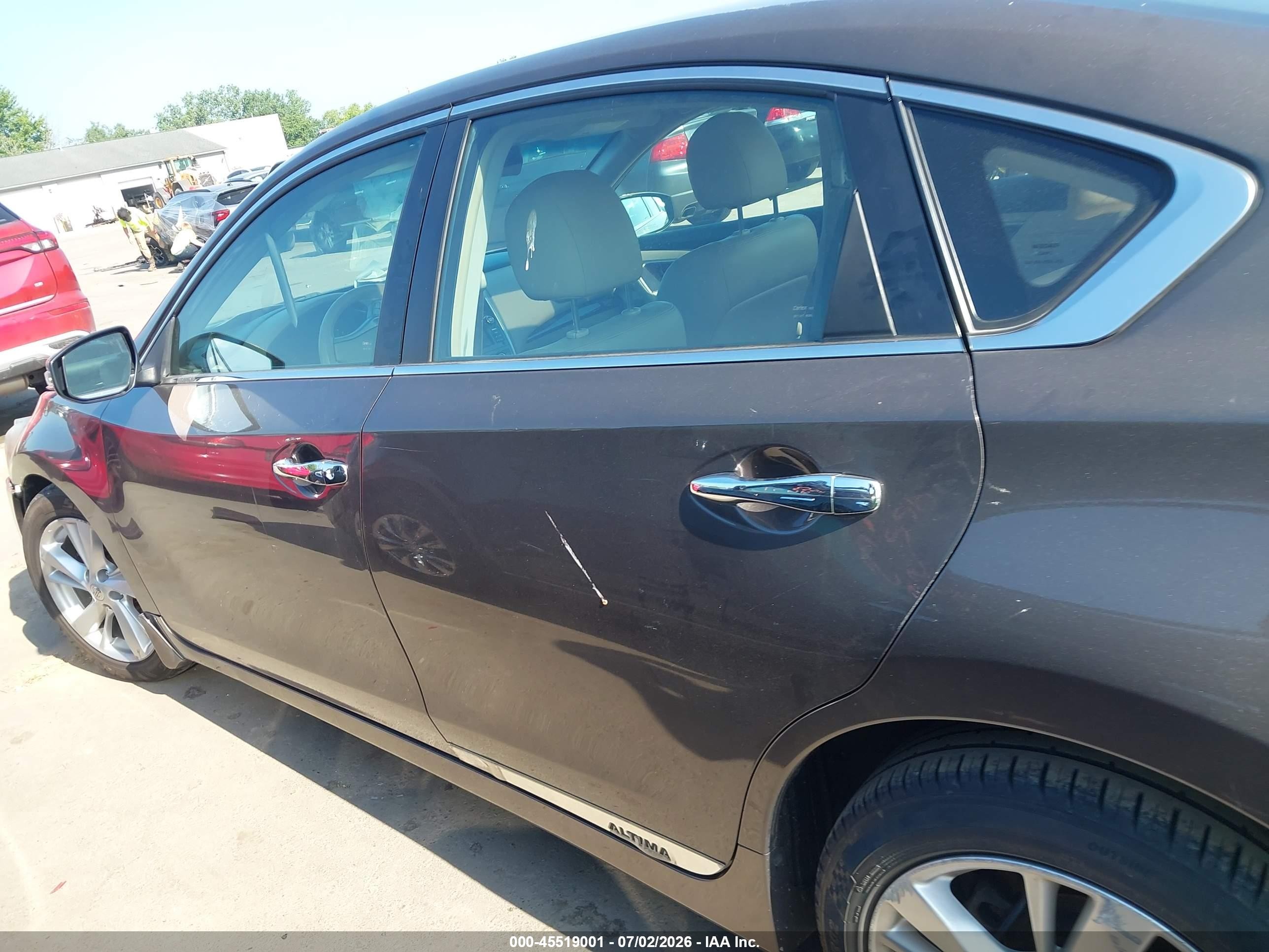 2013 Nissan Altima 2.5 Sl Gray vin: 1N4AL3AP9DC214682