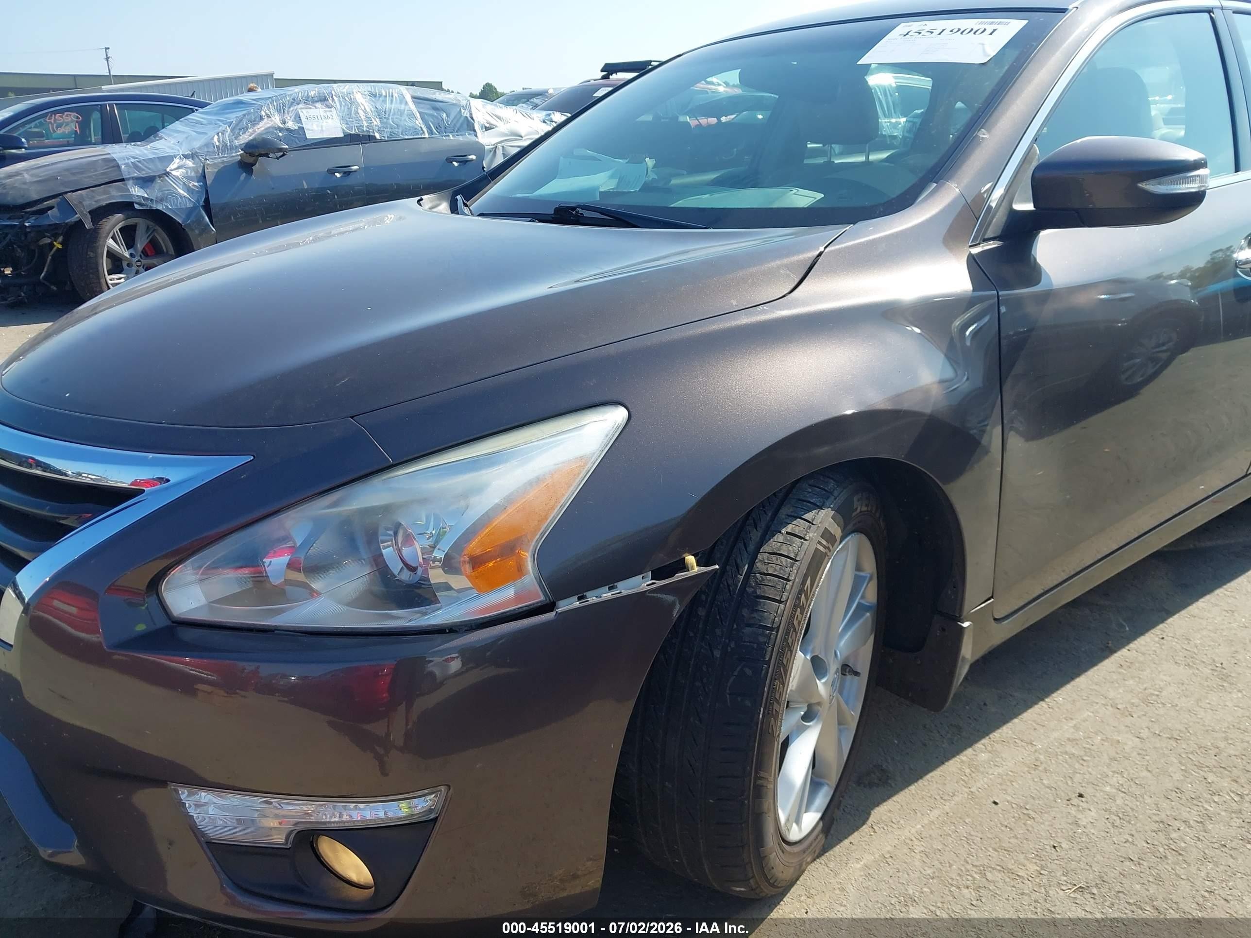 2013 Nissan Altima 2.5 Sl Gray vin: 1N4AL3AP9DC214682