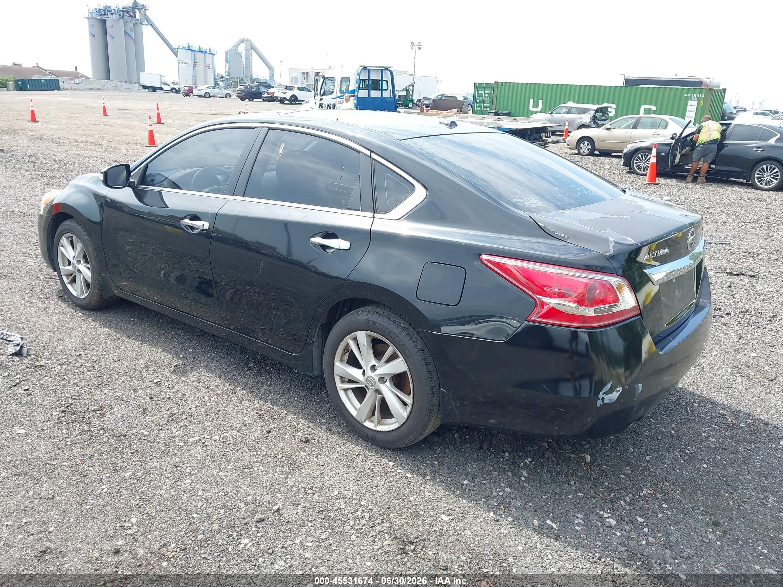 2013 Nissan Altima 2.5 Sv Black vin: 1N4AL3AP9DC225522