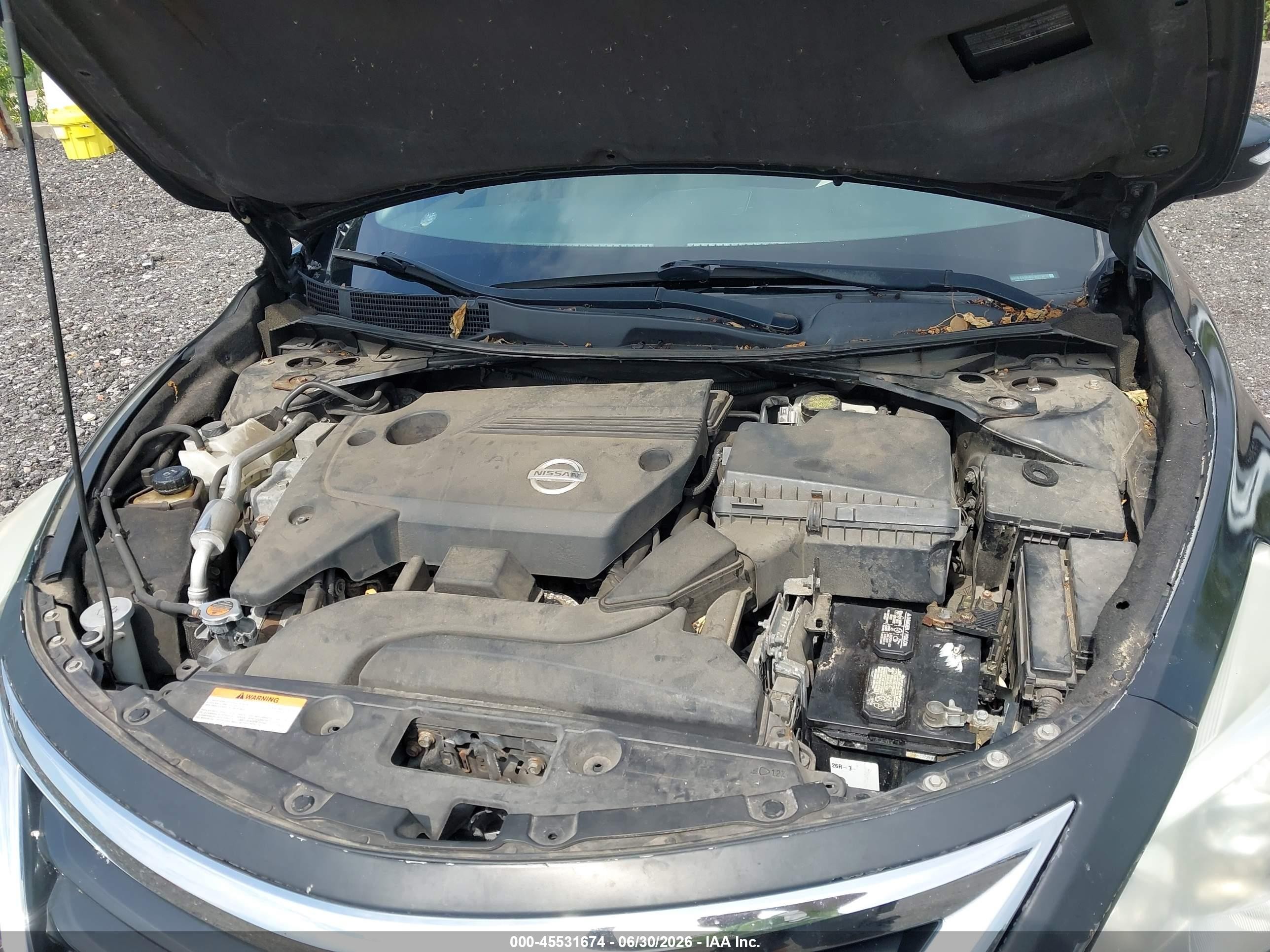 2013 Nissan Altima 2.5 Sv Black vin: 1N4AL3AP9DC225522