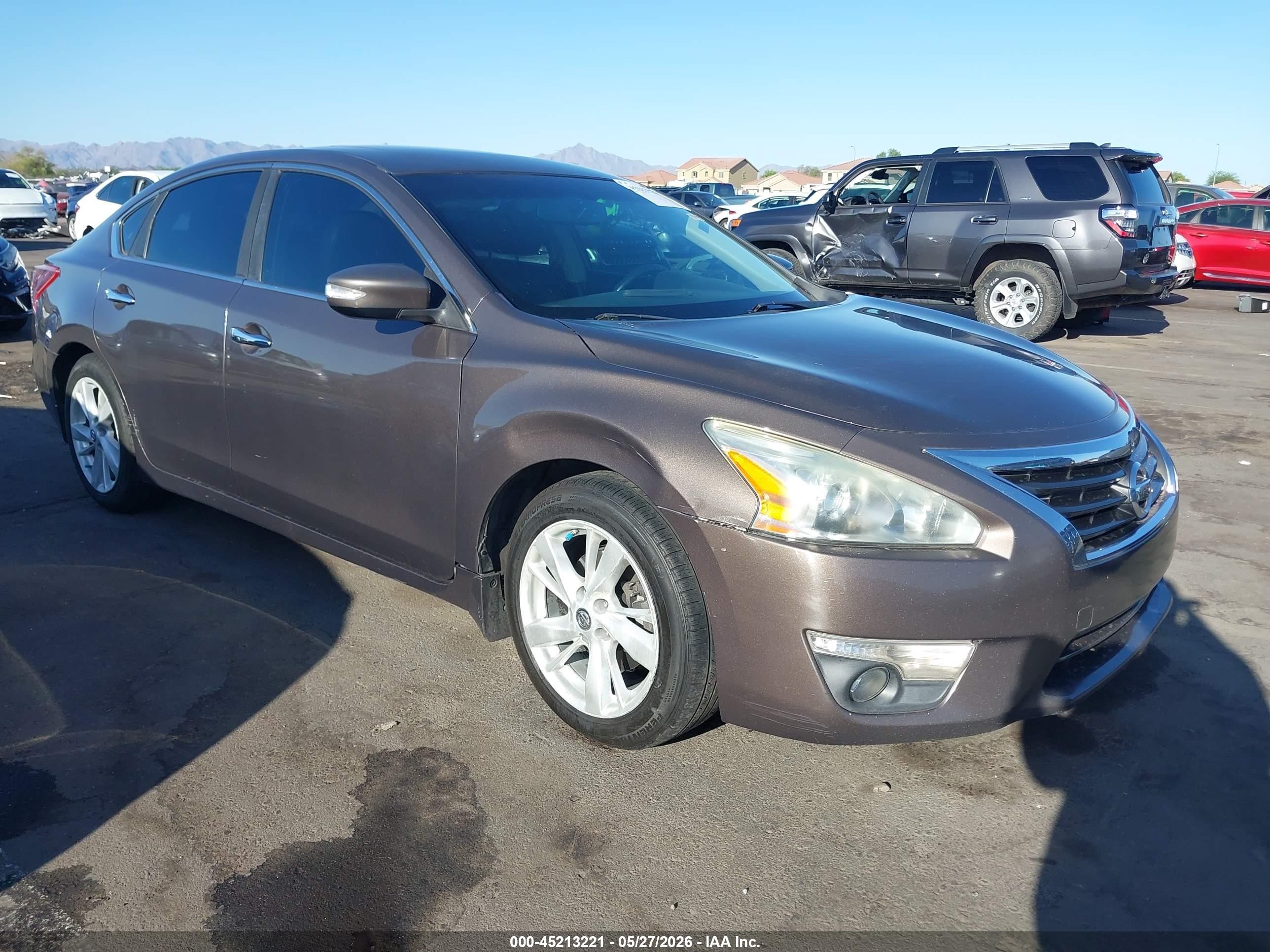 2013 Nissan Altima 2.5 Sl Brown vin: 1N4AL3AP9DC230459
