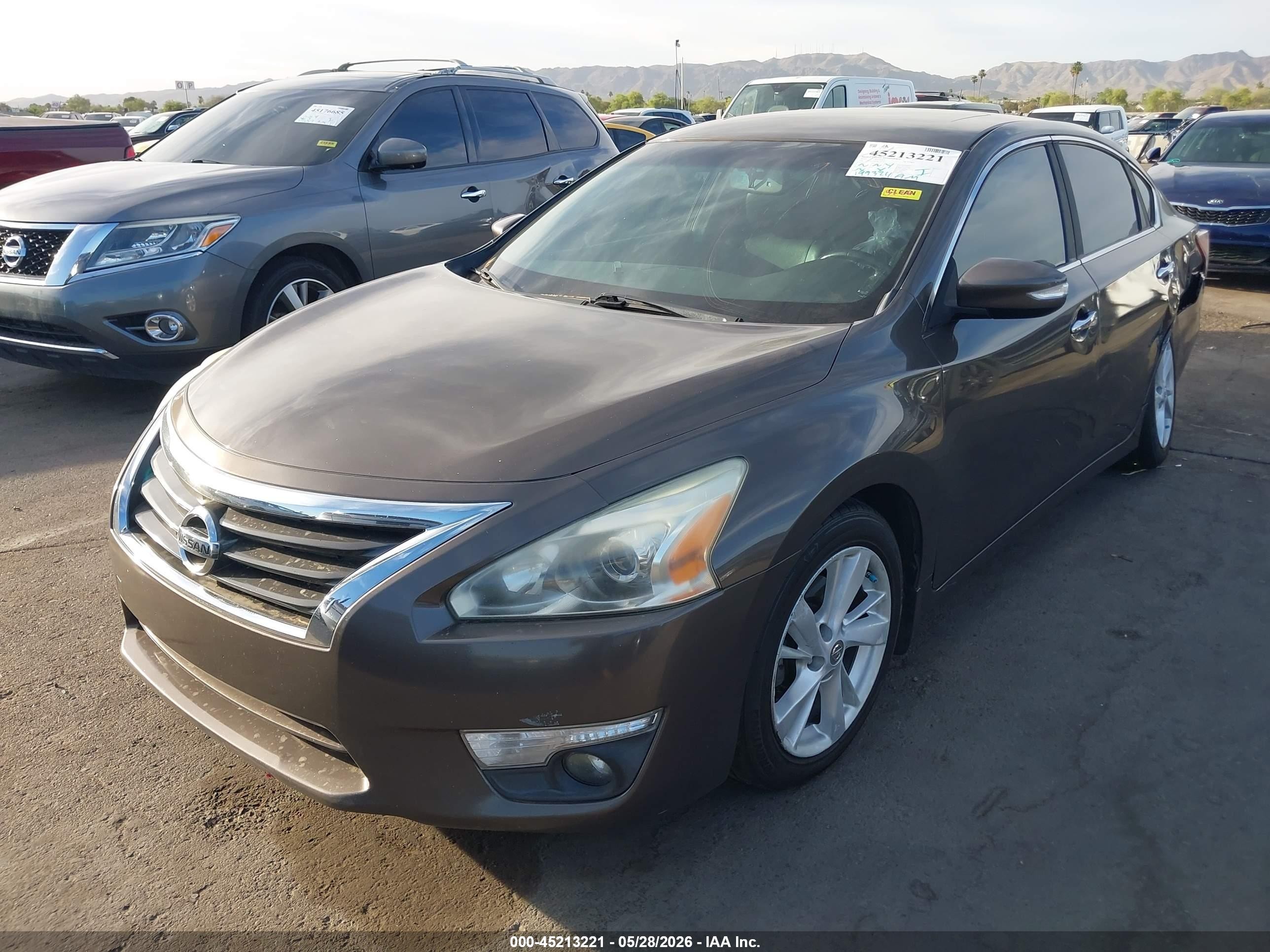 2013 Nissan Altima 2.5 Sl Brown vin: 1N4AL3AP9DC230459