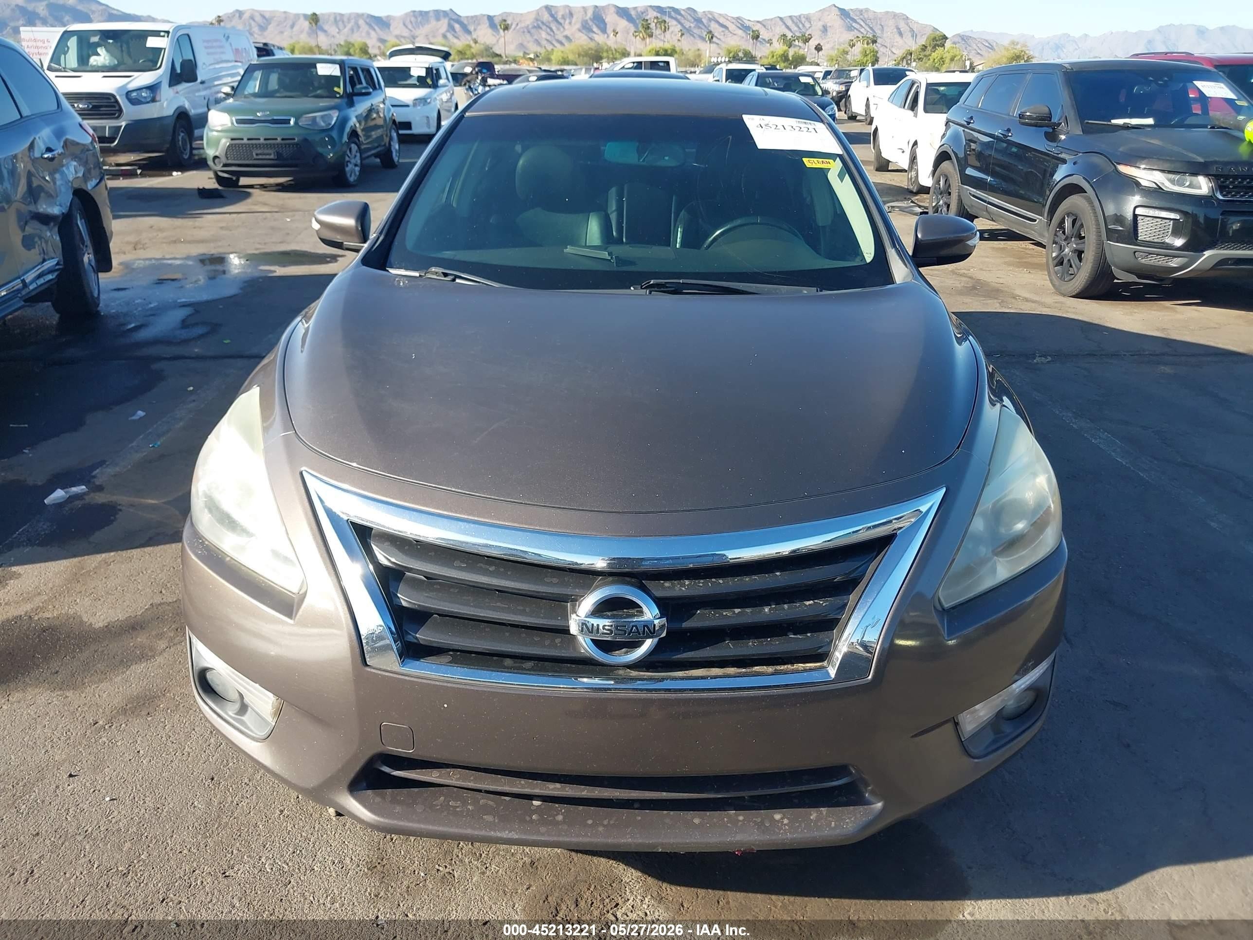 2013 Nissan Altima 2.5 Sl Brown vin: 1N4AL3AP9DC230459