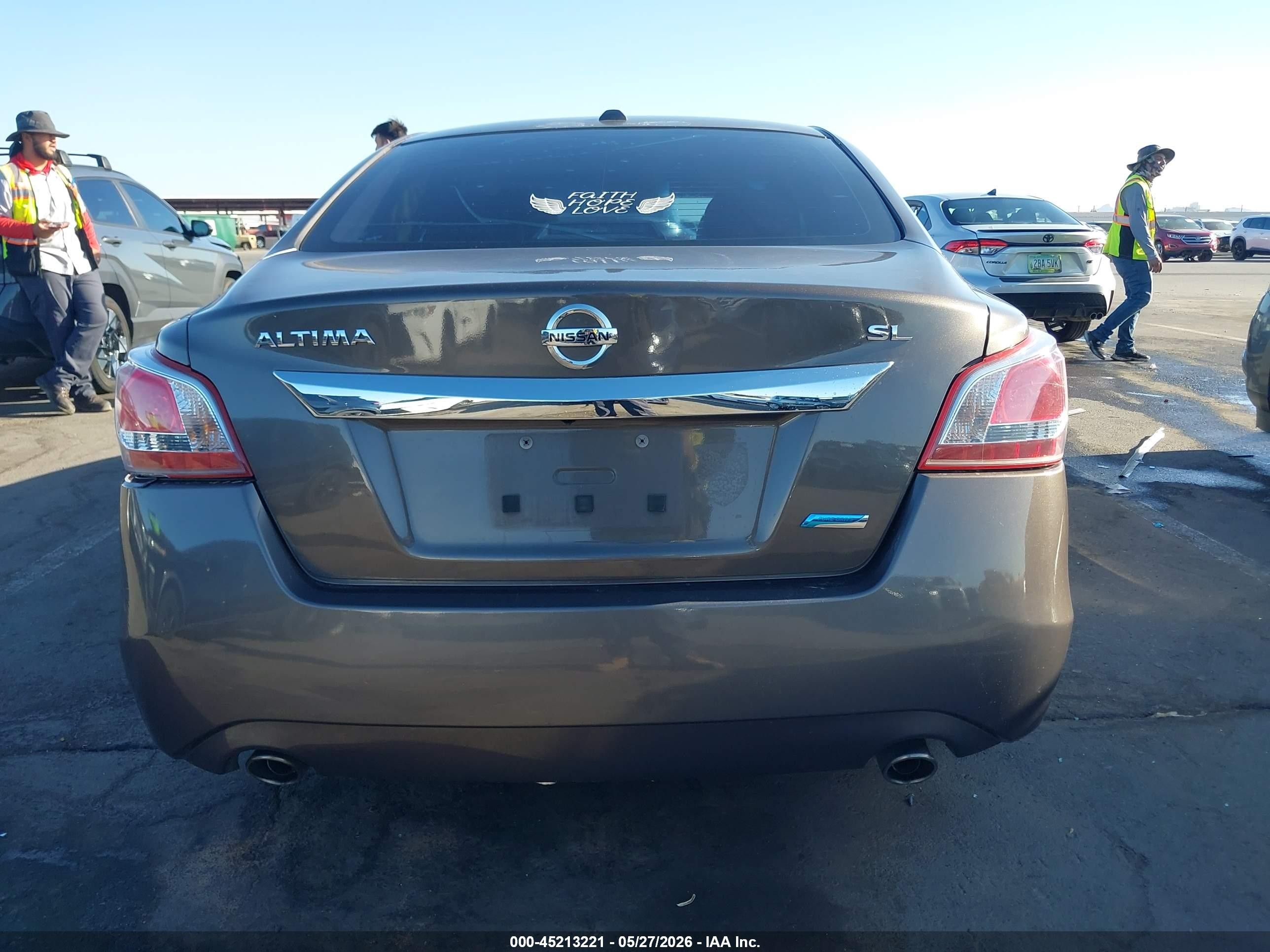 2013 Nissan Altima 2.5 Sl Brown vin: 1N4AL3AP9DC230459