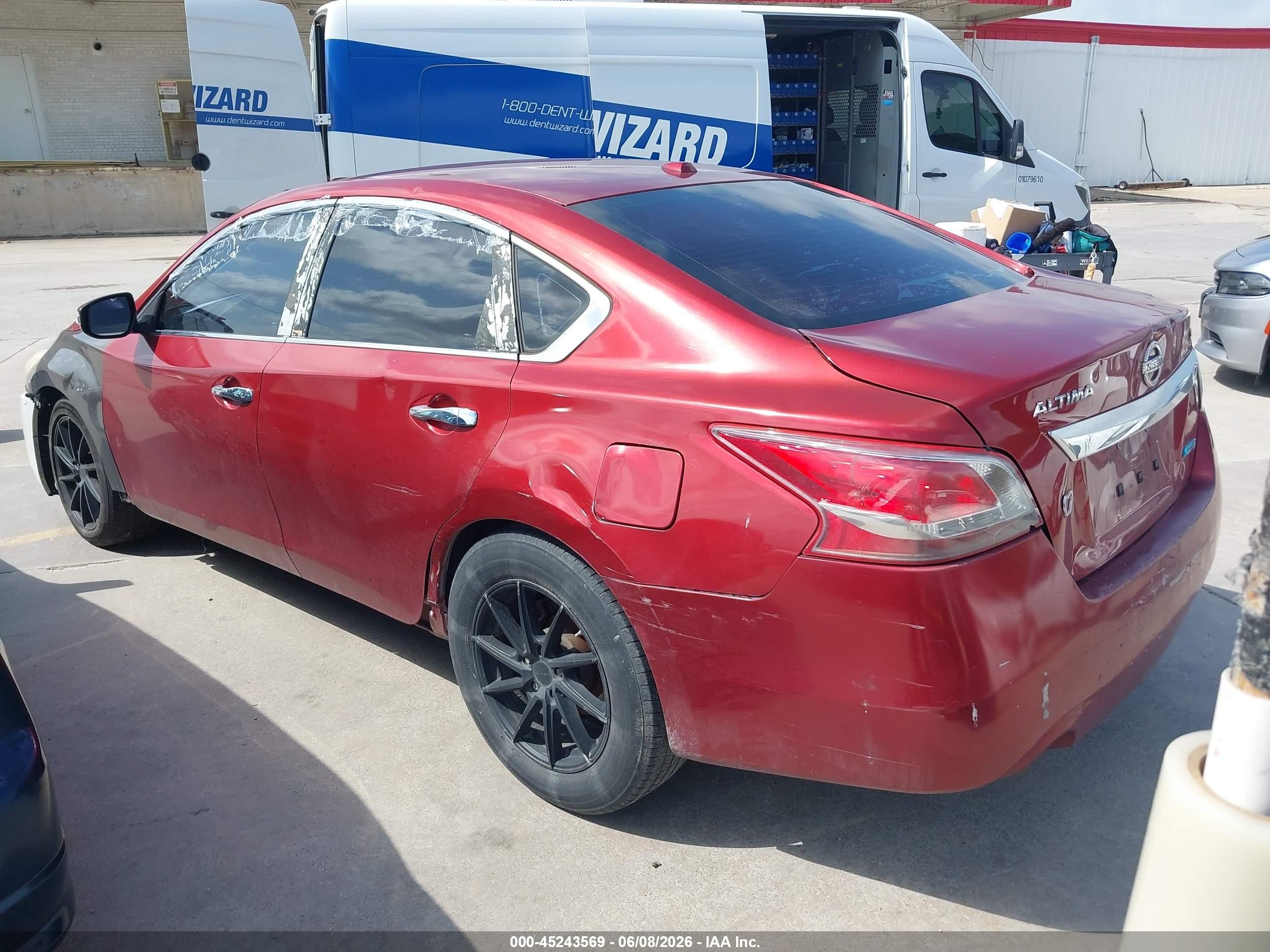 2013 Nissan Altima 2.5 Sl Red vin: 1N4AL3AP9DC234060