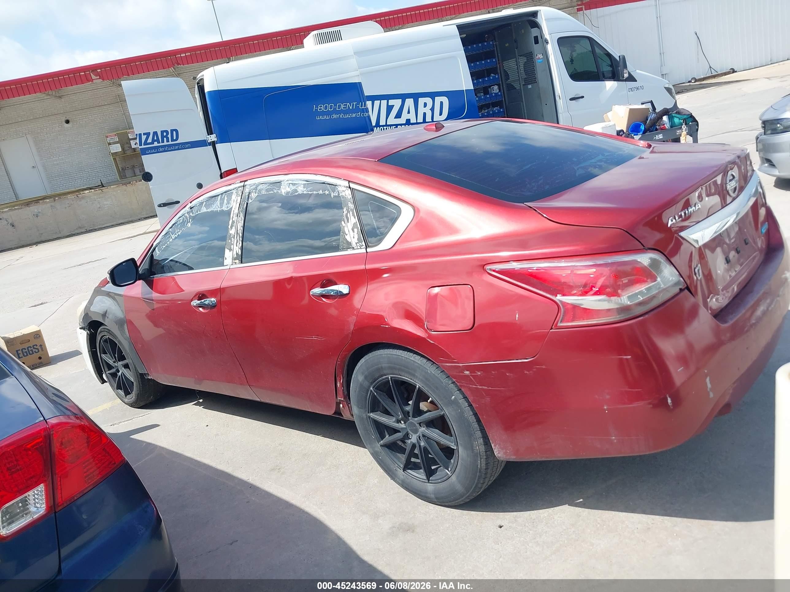 2013 Nissan Altima 2.5 Sl Red vin: 1N4AL3AP9DC234060