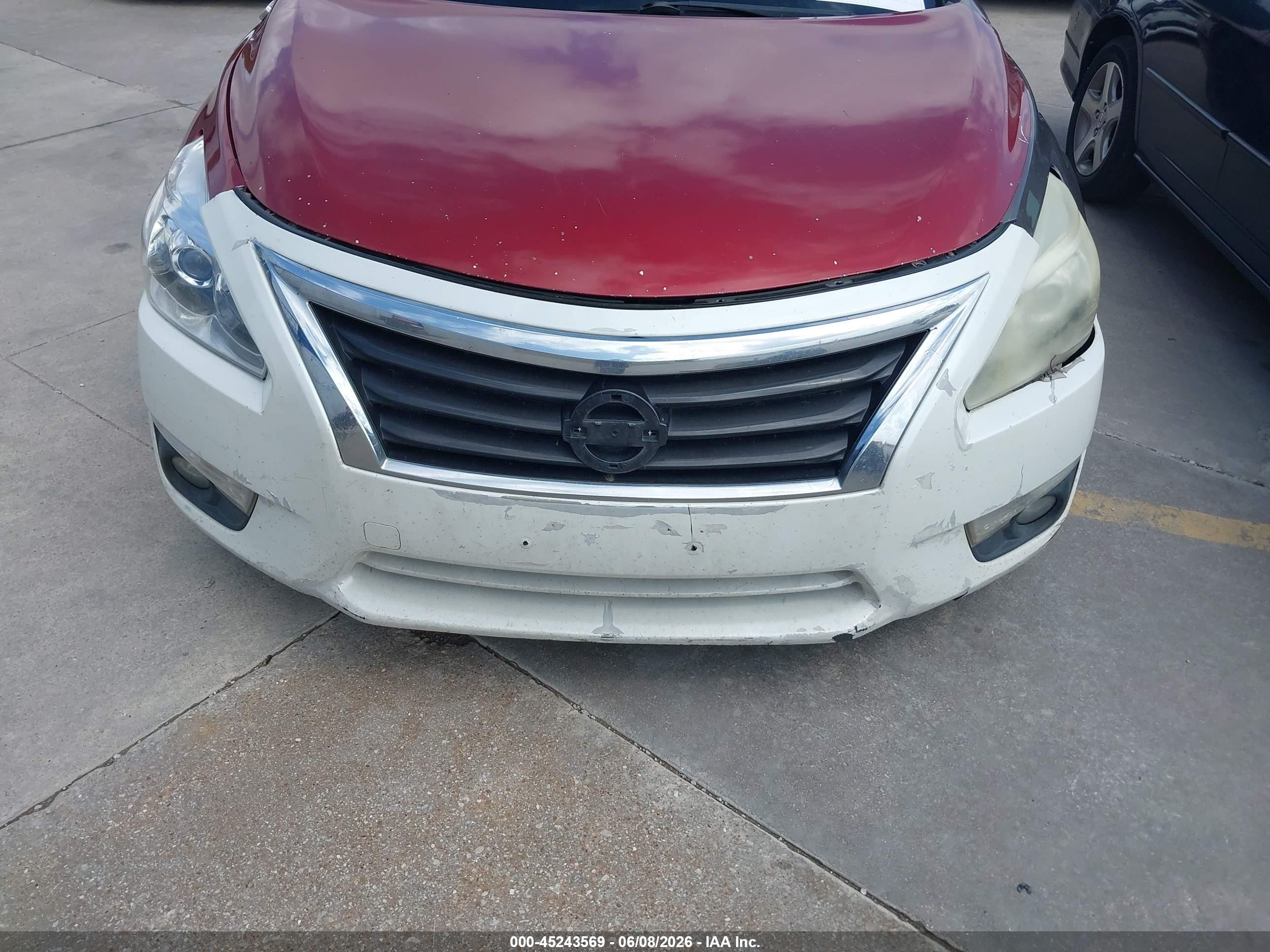 2013 Nissan Altima 2.5 Sl Red vin: 1N4AL3AP9DC234060