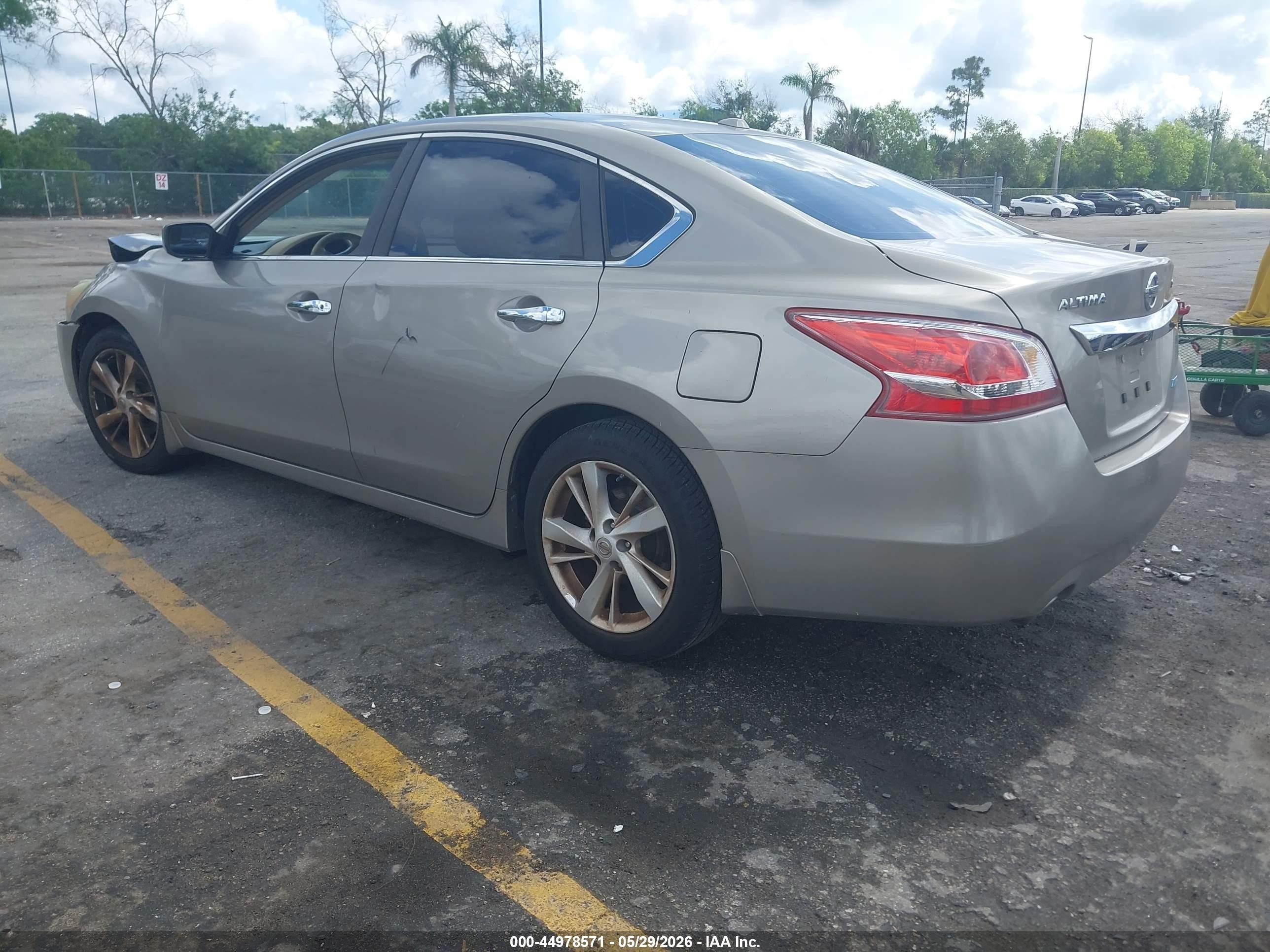 2013 Nissan Altima 2.5 Sv Tan vin: 1N4AL3AP9DC244247