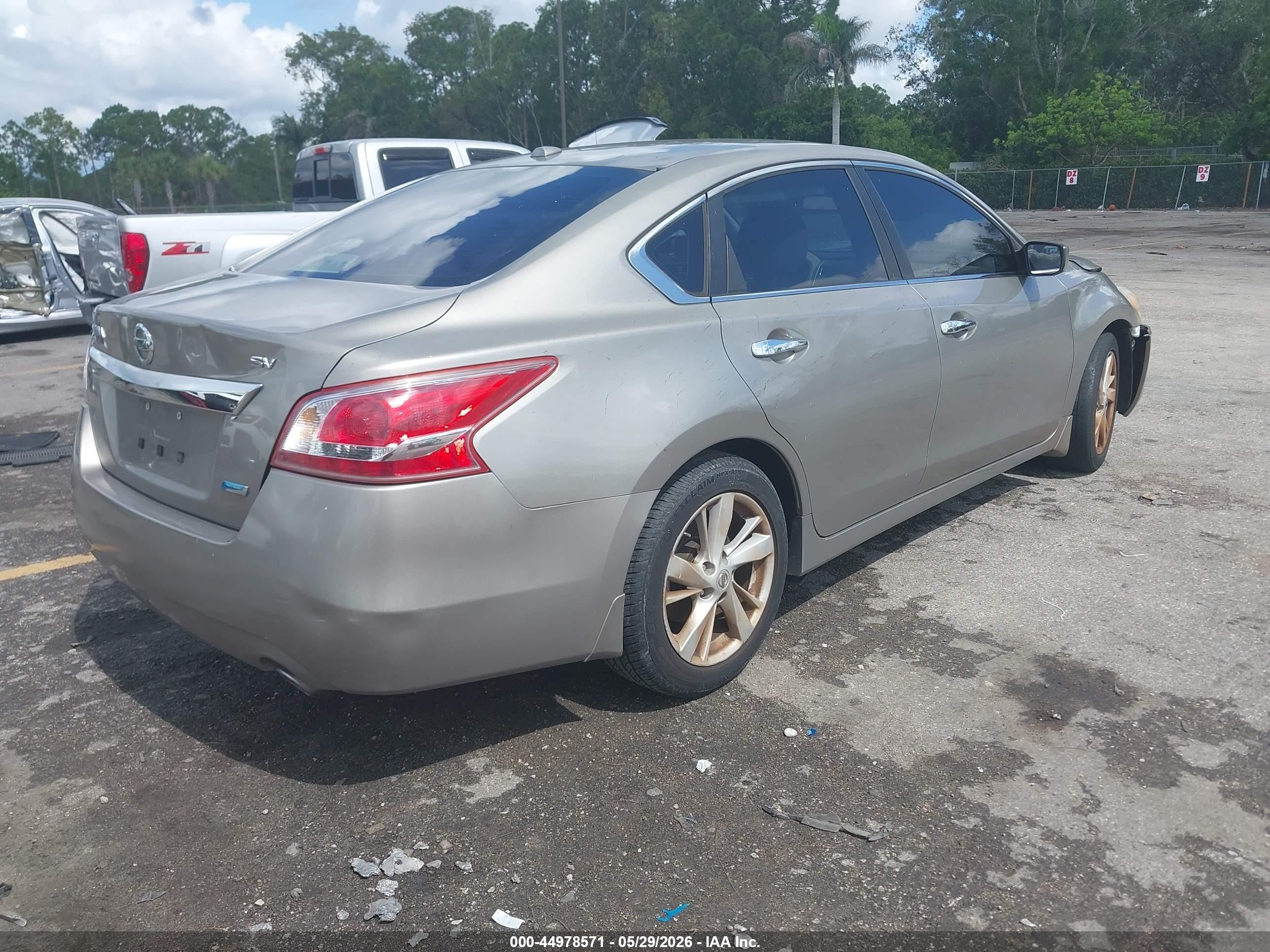 2013 Nissan Altima 2.5 Sv Tan vin: 1N4AL3AP9DC244247