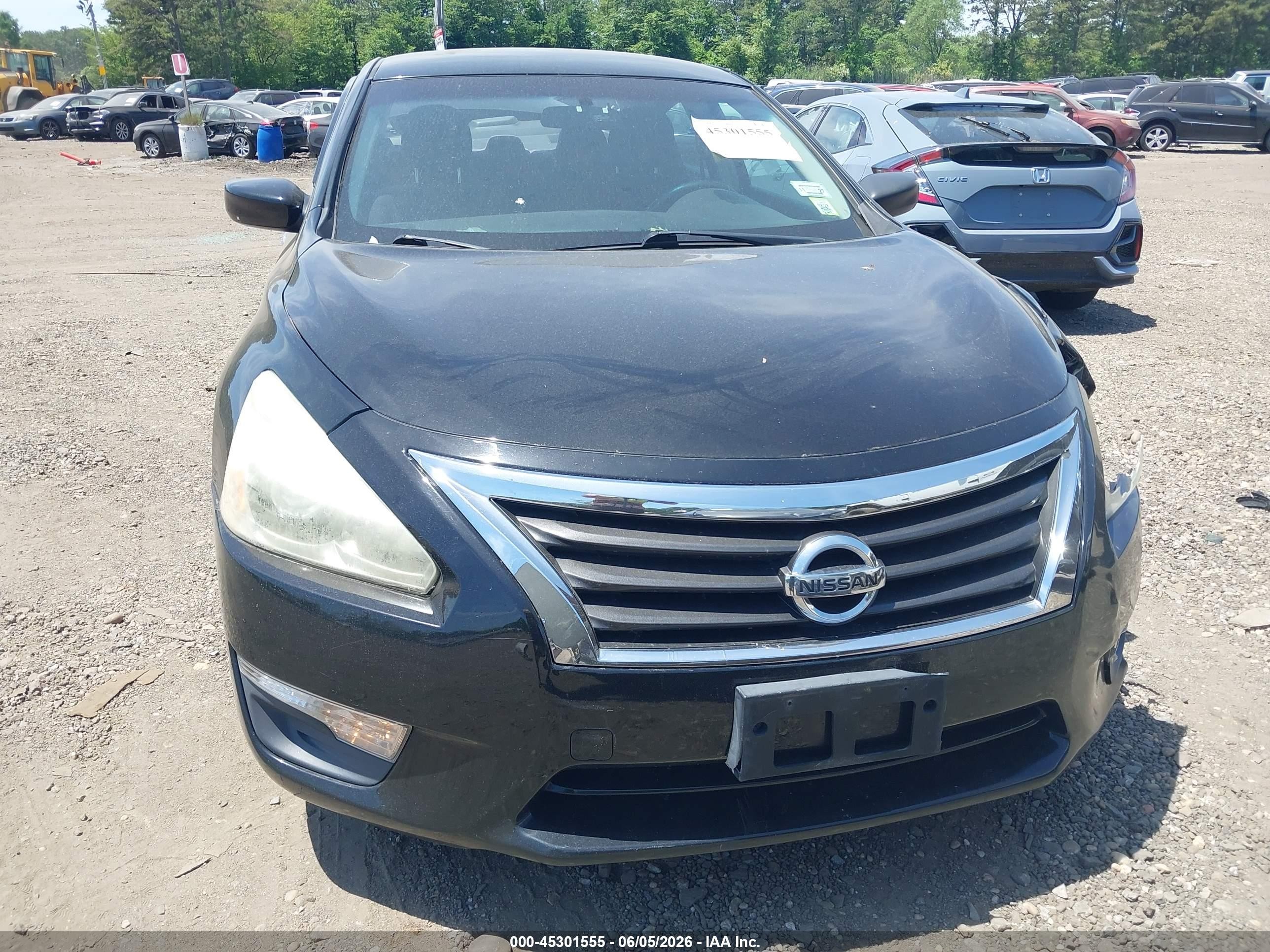 2013 Nissan Altima 2.5 S Black vin: 1N4AL3AP9DC254390