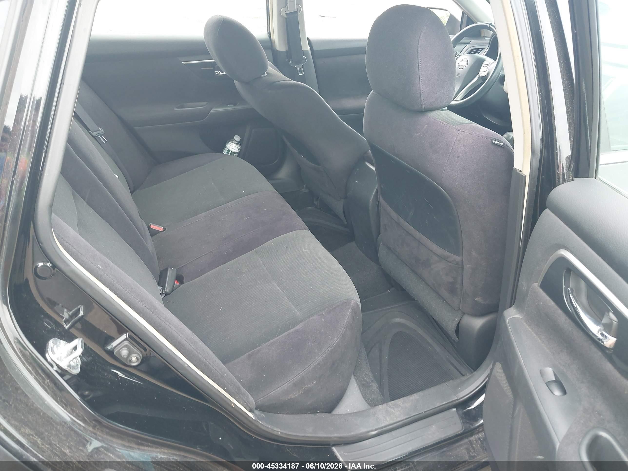 2013 Nissan Altima 2.5 S Black vin: 1N4AL3AP9DC258763