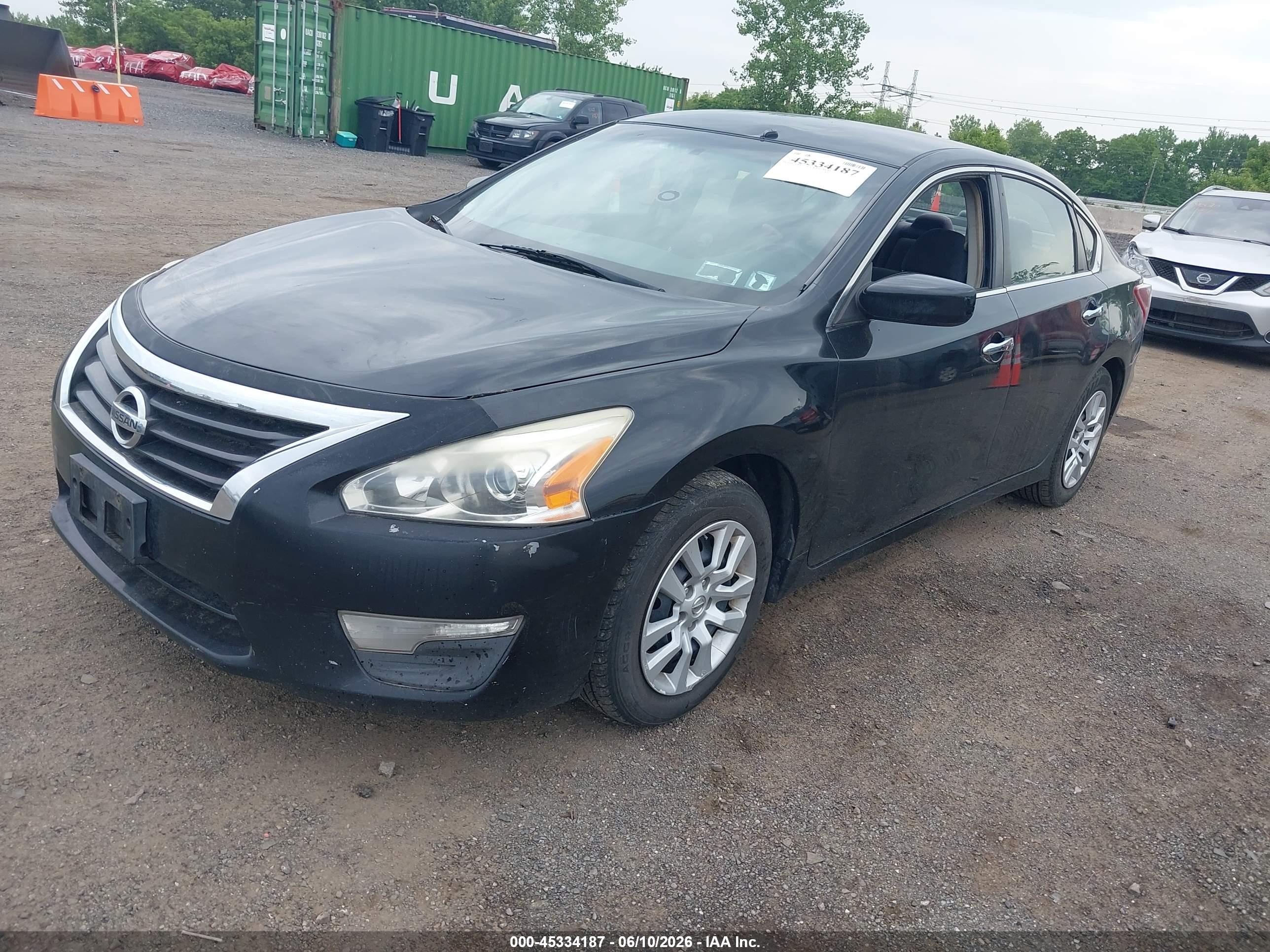 2013 Nissan Altima 2.5 S Black vin: 1N4AL3AP9DC258763