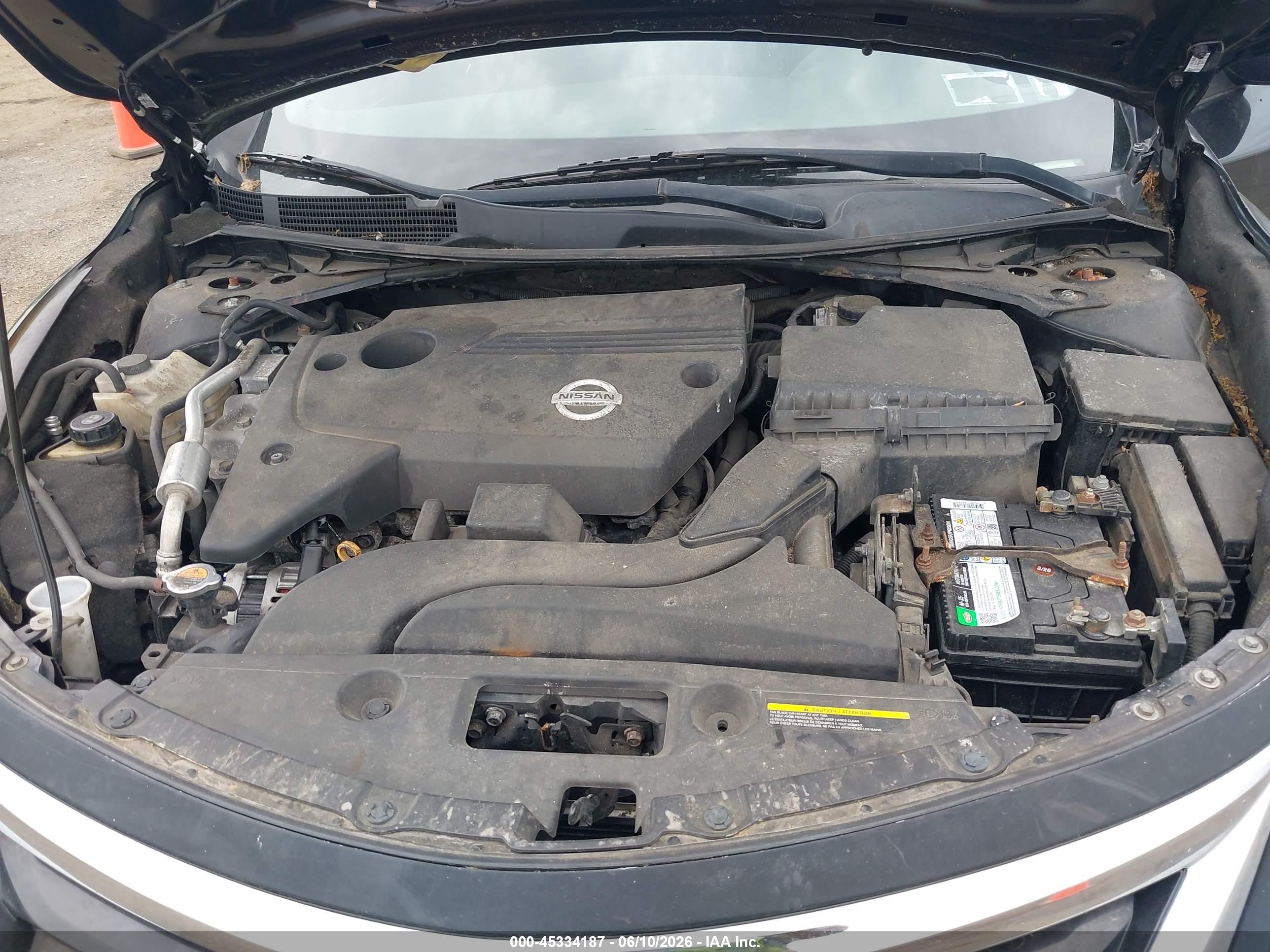 2013 Nissan Altima 2.5 S Black vin: 1N4AL3AP9DC258763