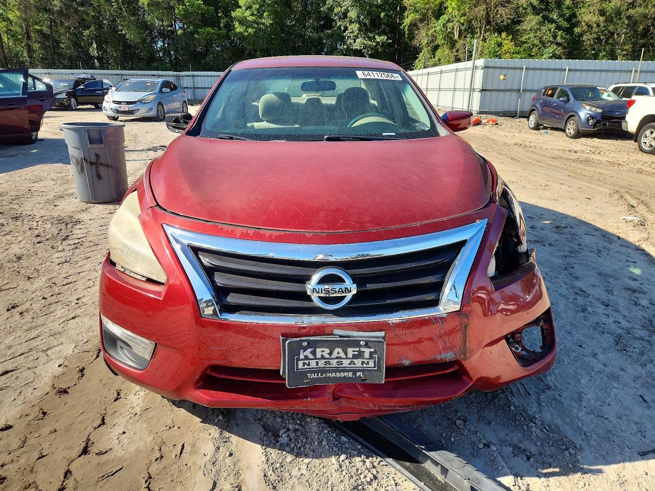 2013 Nissan Altima 2.5 Red vin: 1N4AL3AP9DC264384