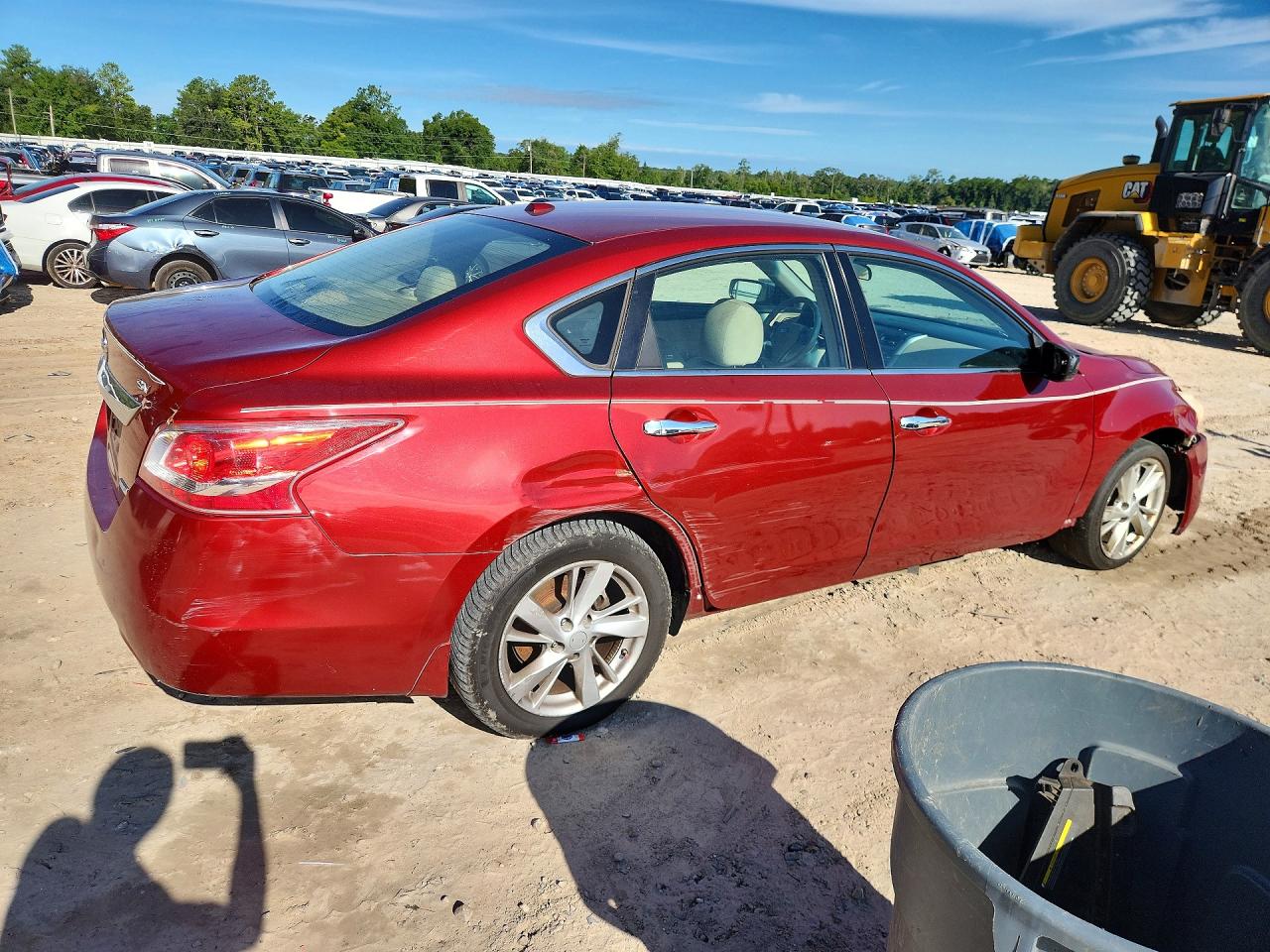2013 Nissan Altima 2.5 Red vin: 1N4AL3AP9DC264384