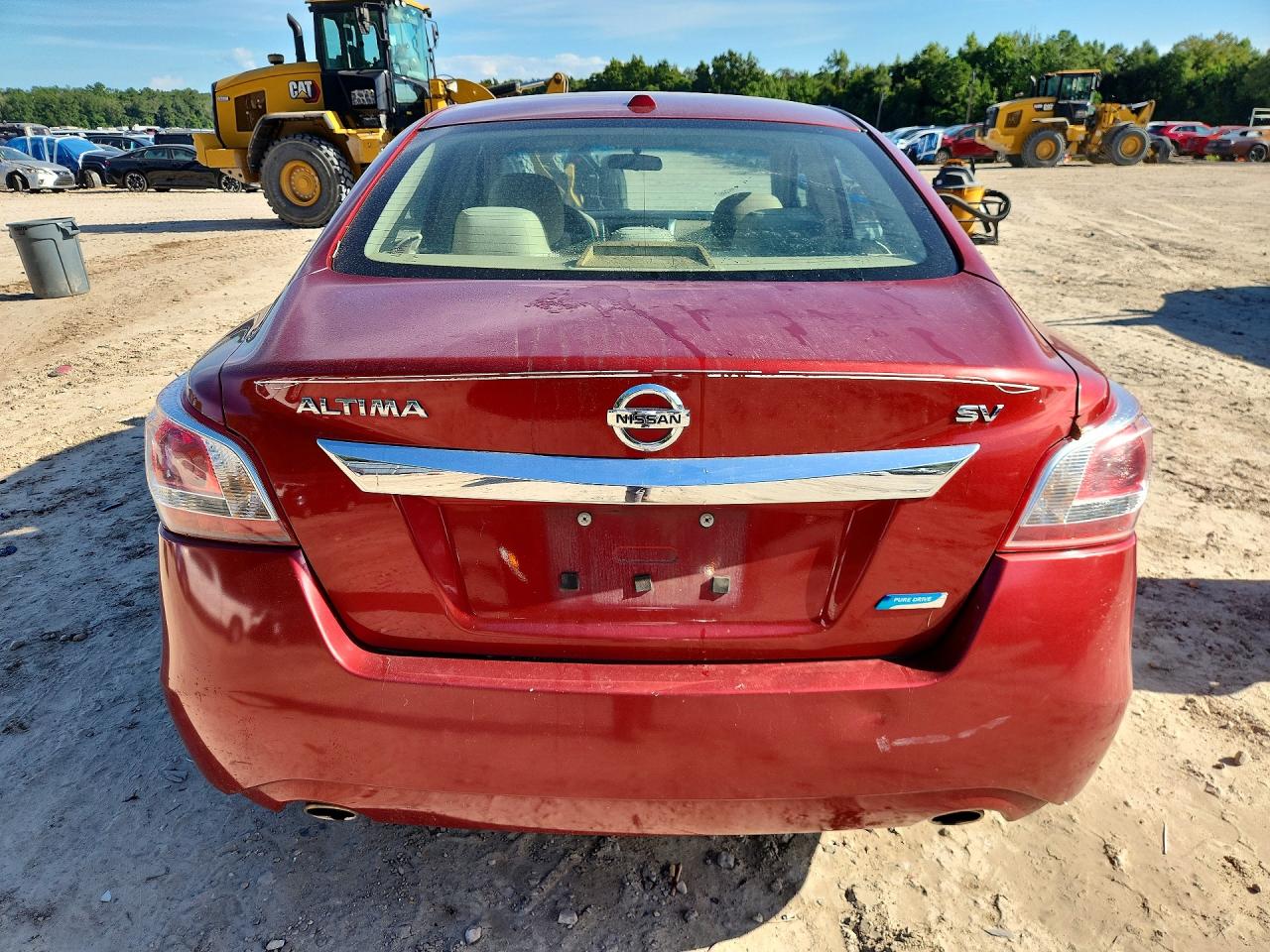 2013 Nissan Altima 2.5 Red vin: 1N4AL3AP9DC264384