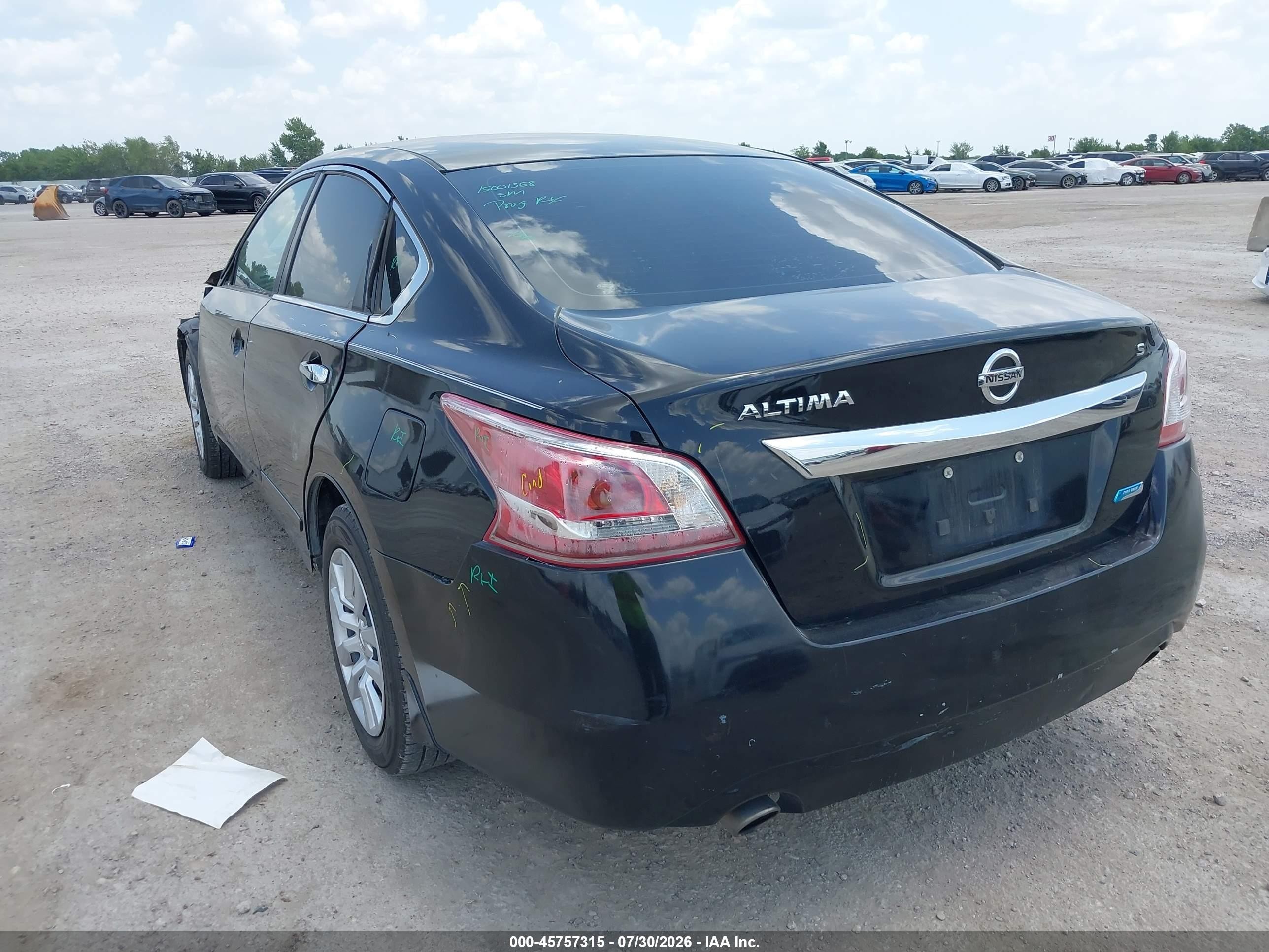 2013 Nissan Altima 2.5 S Black vin: 1N4AL3AP9DC273960