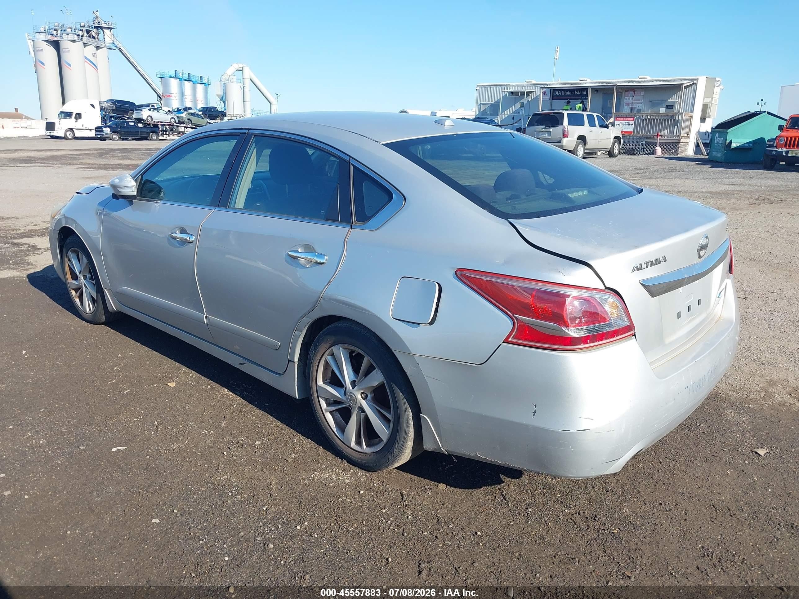 2013 Nissan Altima 2.5 Sv Silver vin: 1N4AL3AP9DC274252