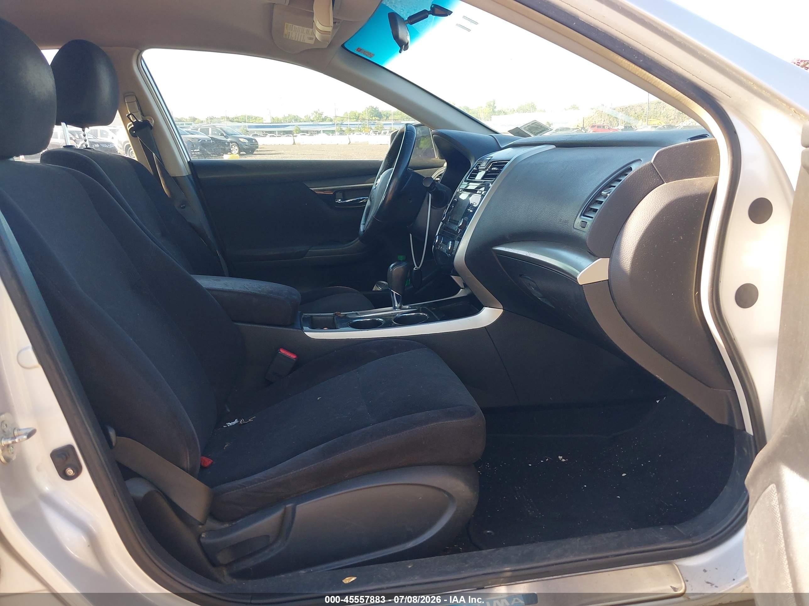 2013 Nissan Altima 2.5 Sv Silver vin: 1N4AL3AP9DC274252
