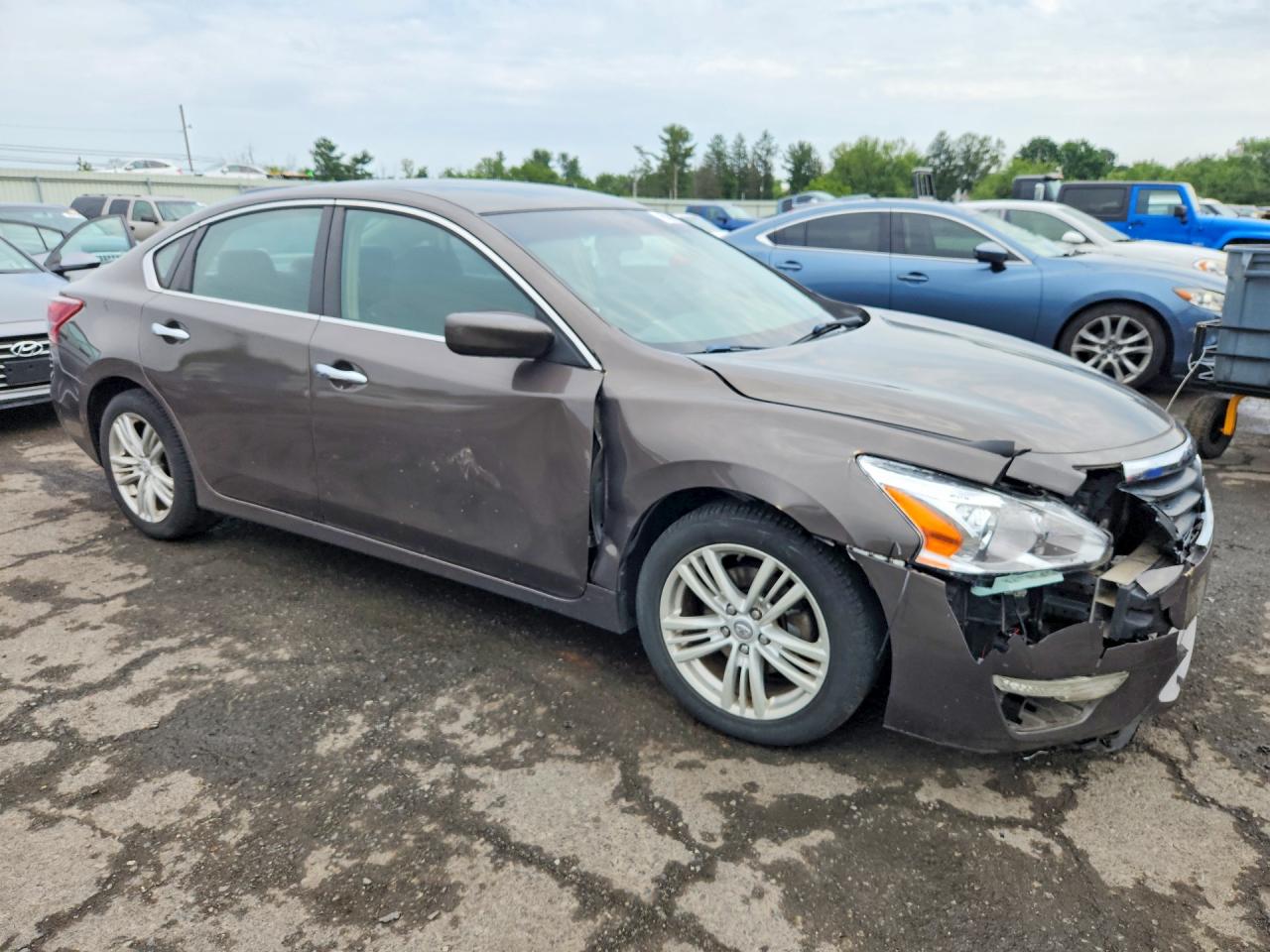 2013 Nissan Altima 2.5 Gray vin: 1N4AL3AP9DC287566