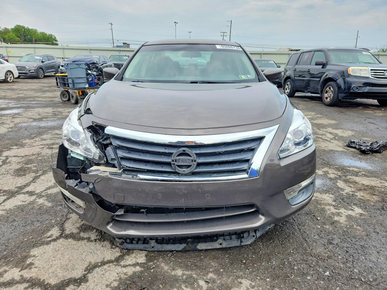 2013 Nissan Altima 2.5 Gray vin: 1N4AL3AP9DC287566