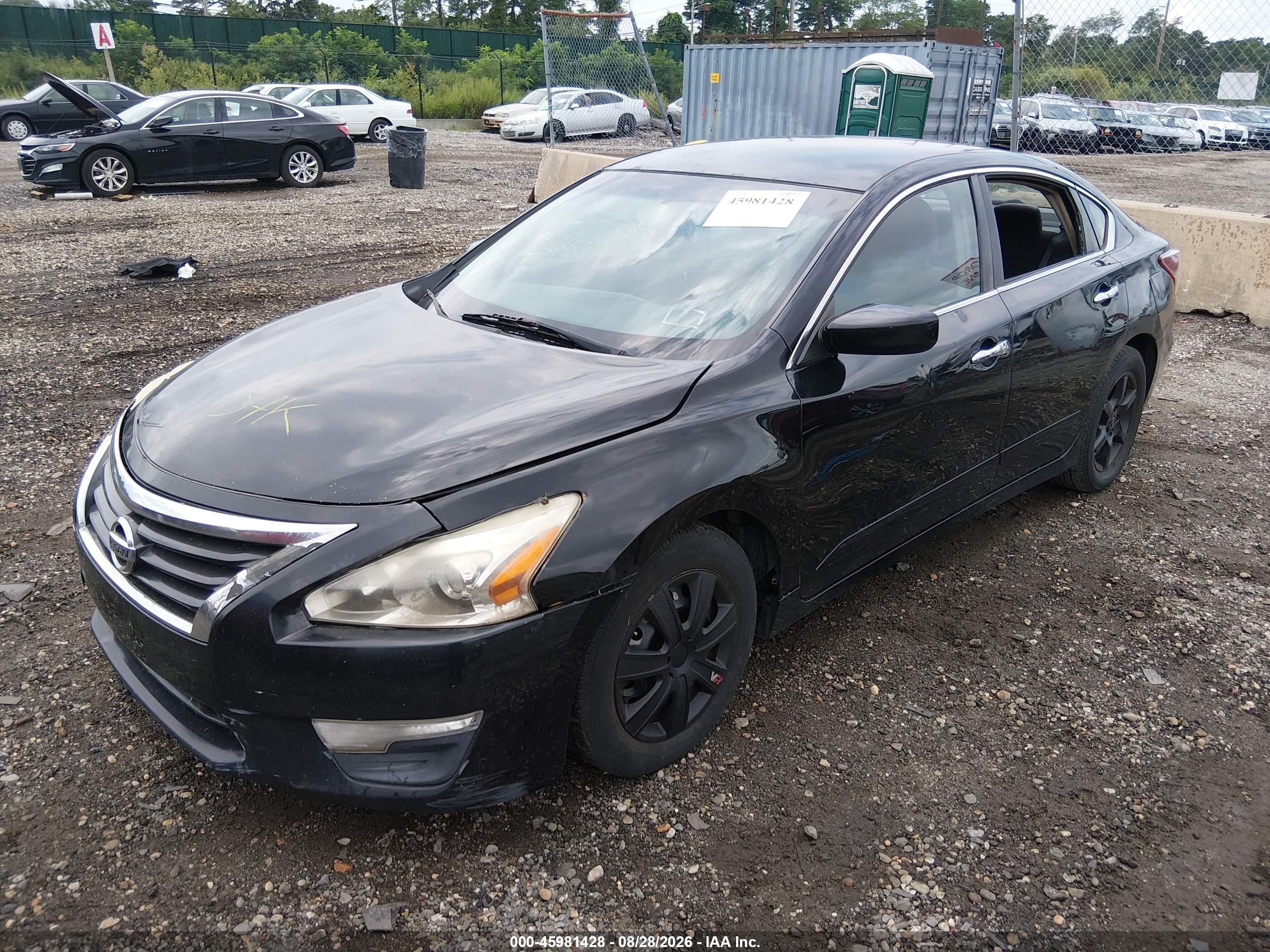 2013 Nissan Altima 2.5 Sv Black vin: 1N4AL3AP9DC294999