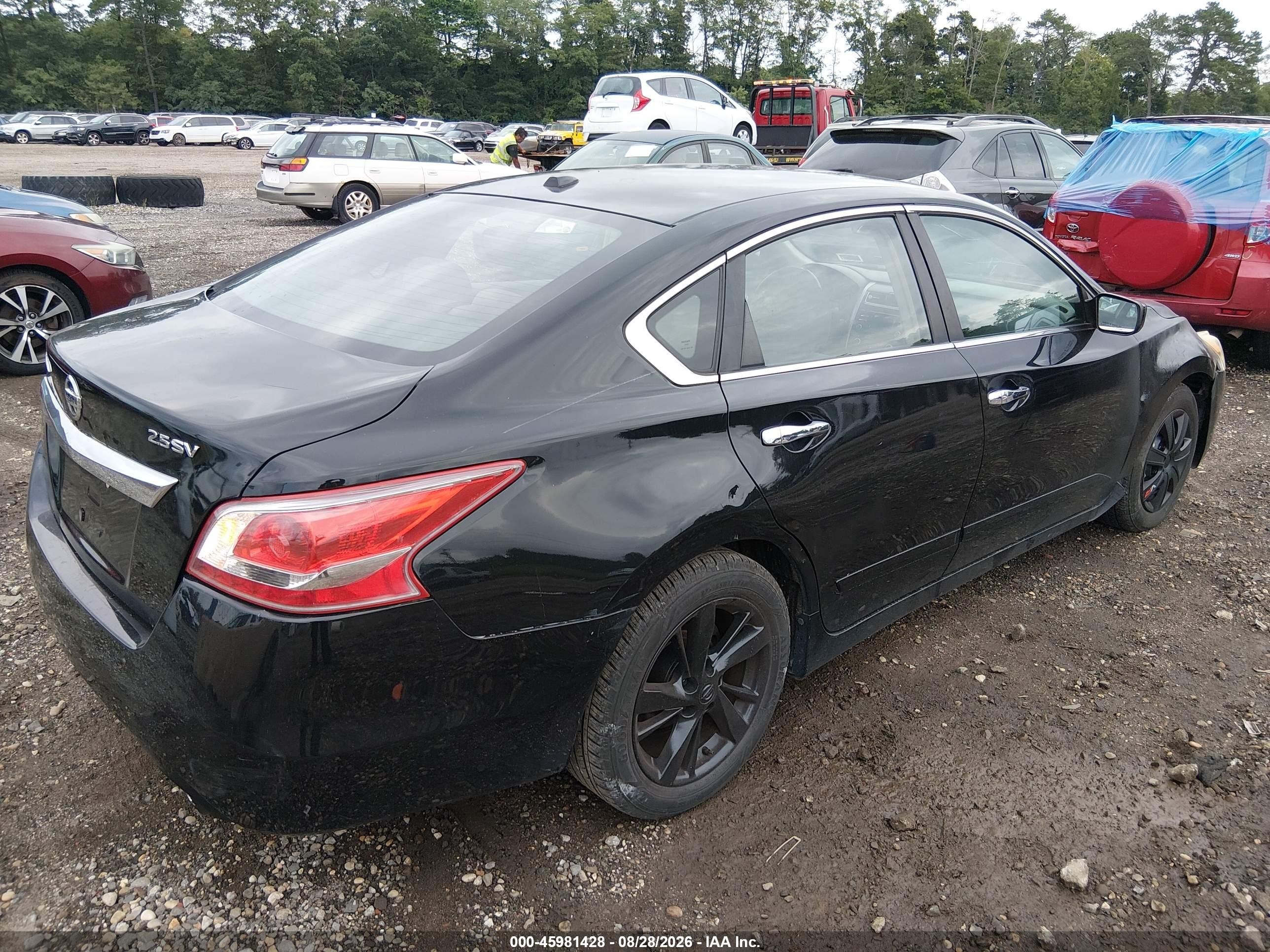 2013 Nissan Altima 2.5 Sv Black vin: 1N4AL3AP9DC294999