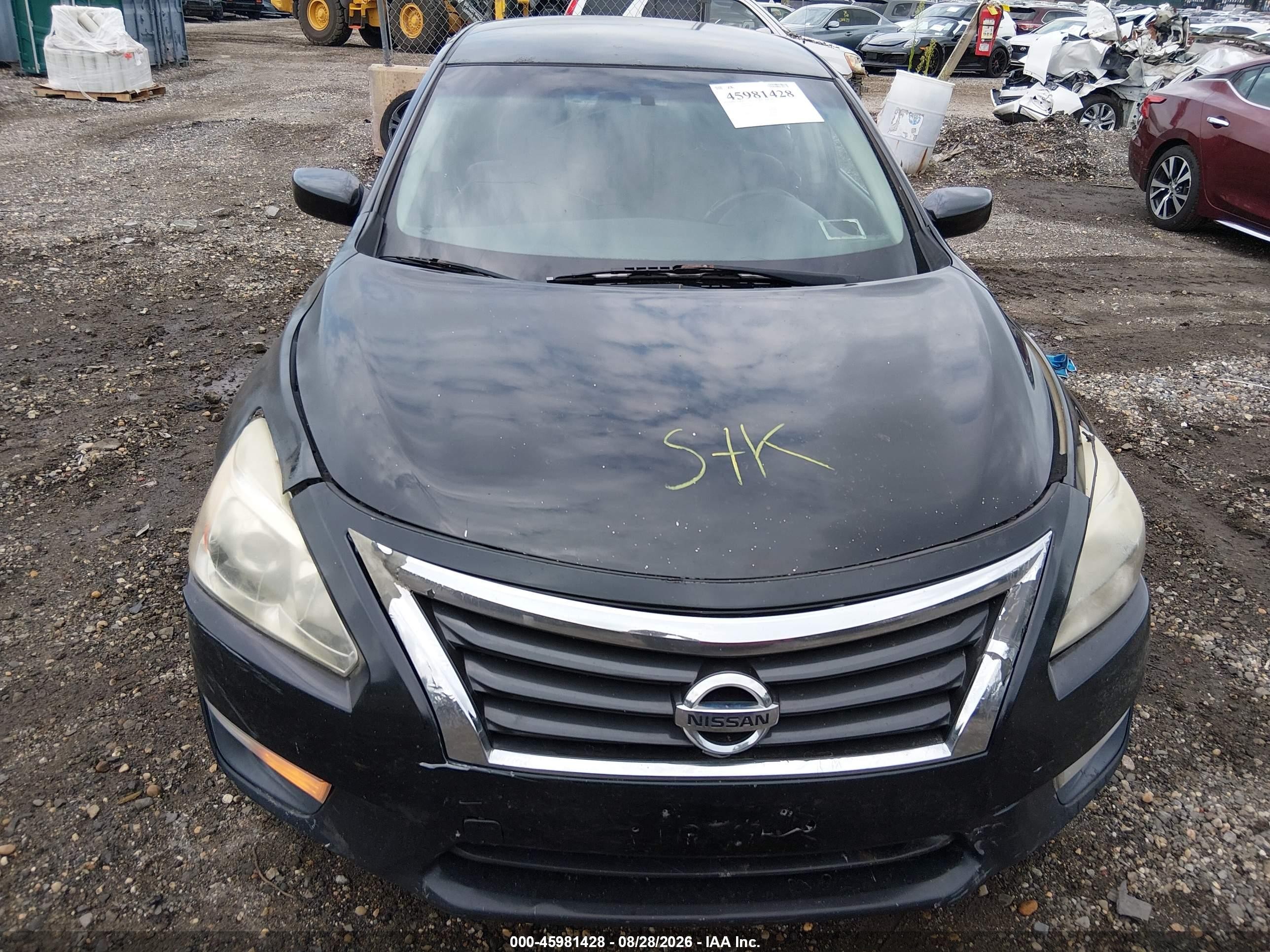 2013 Nissan Altima 2.5 Sv Black vin: 1N4AL3AP9DC294999