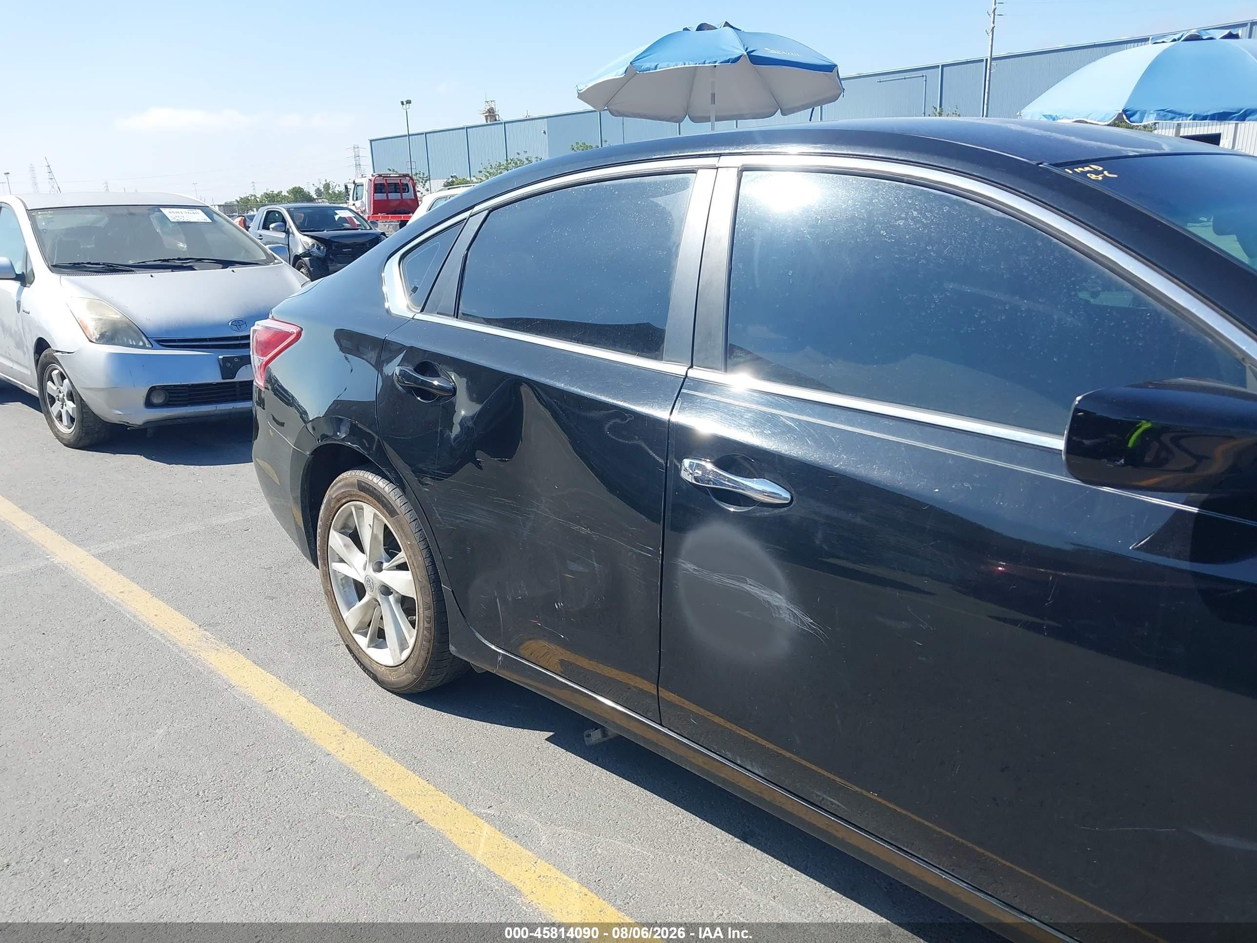 2013 Nissan Altima 2.5 Sv Black vin: 1N4AL3AP9DN408388