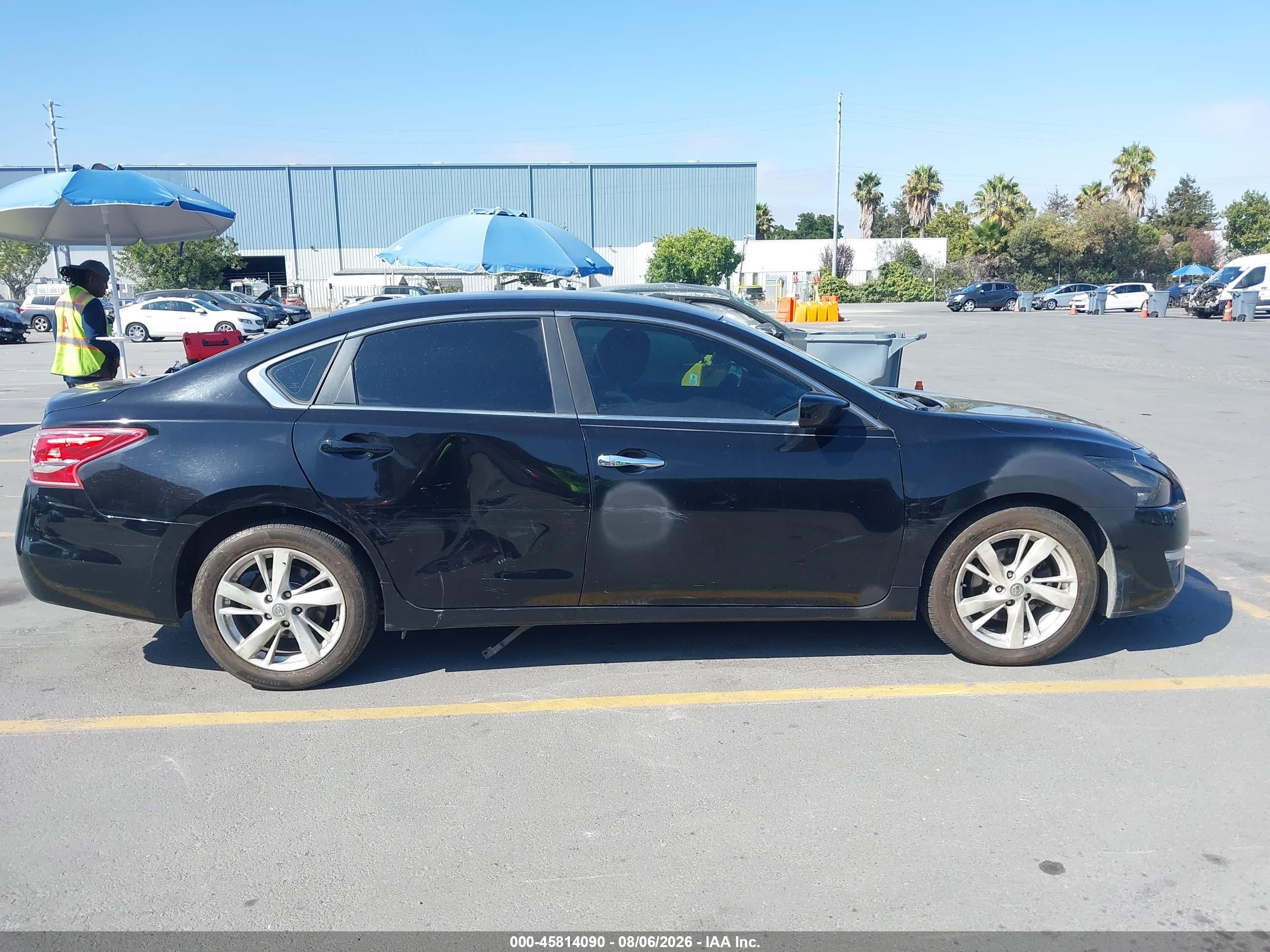 2013 Nissan Altima 2.5 Sv Black vin: 1N4AL3AP9DN408388