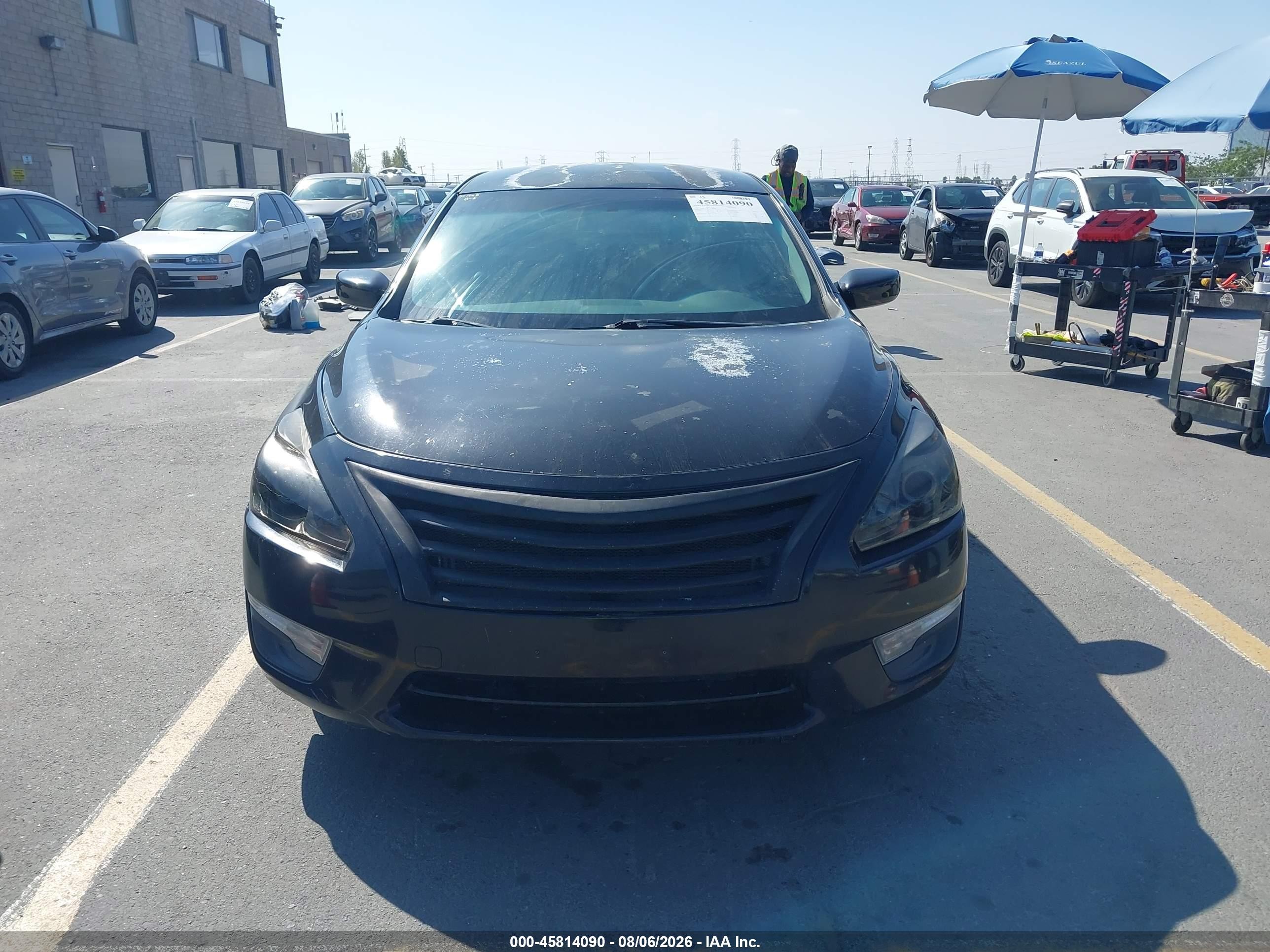 2013 Nissan Altima 2.5 Sv Black vin: 1N4AL3AP9DN408388
