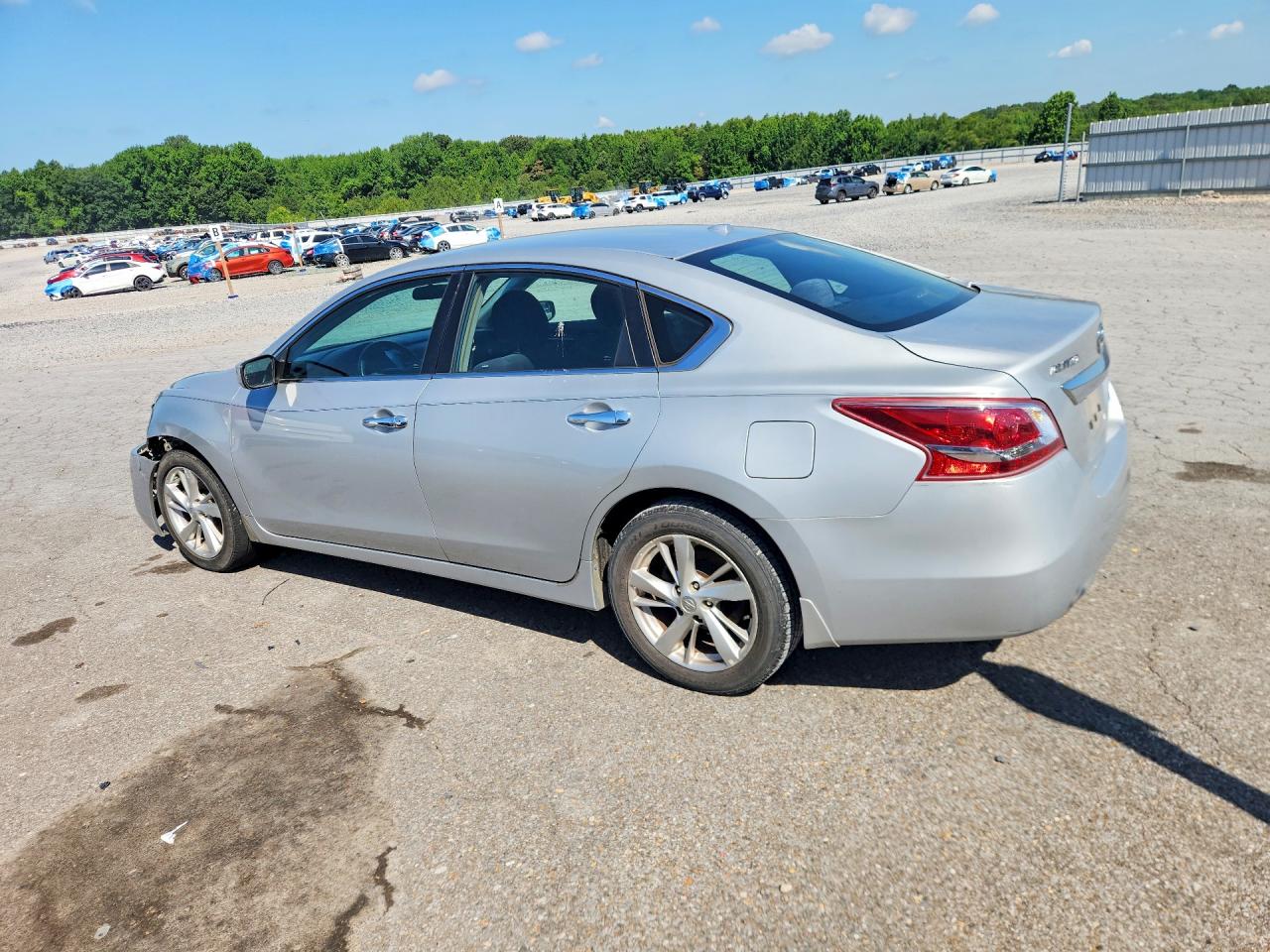 2013 Nissan Altima 2.5 Silver vin: 1N4AL3AP9DN411260