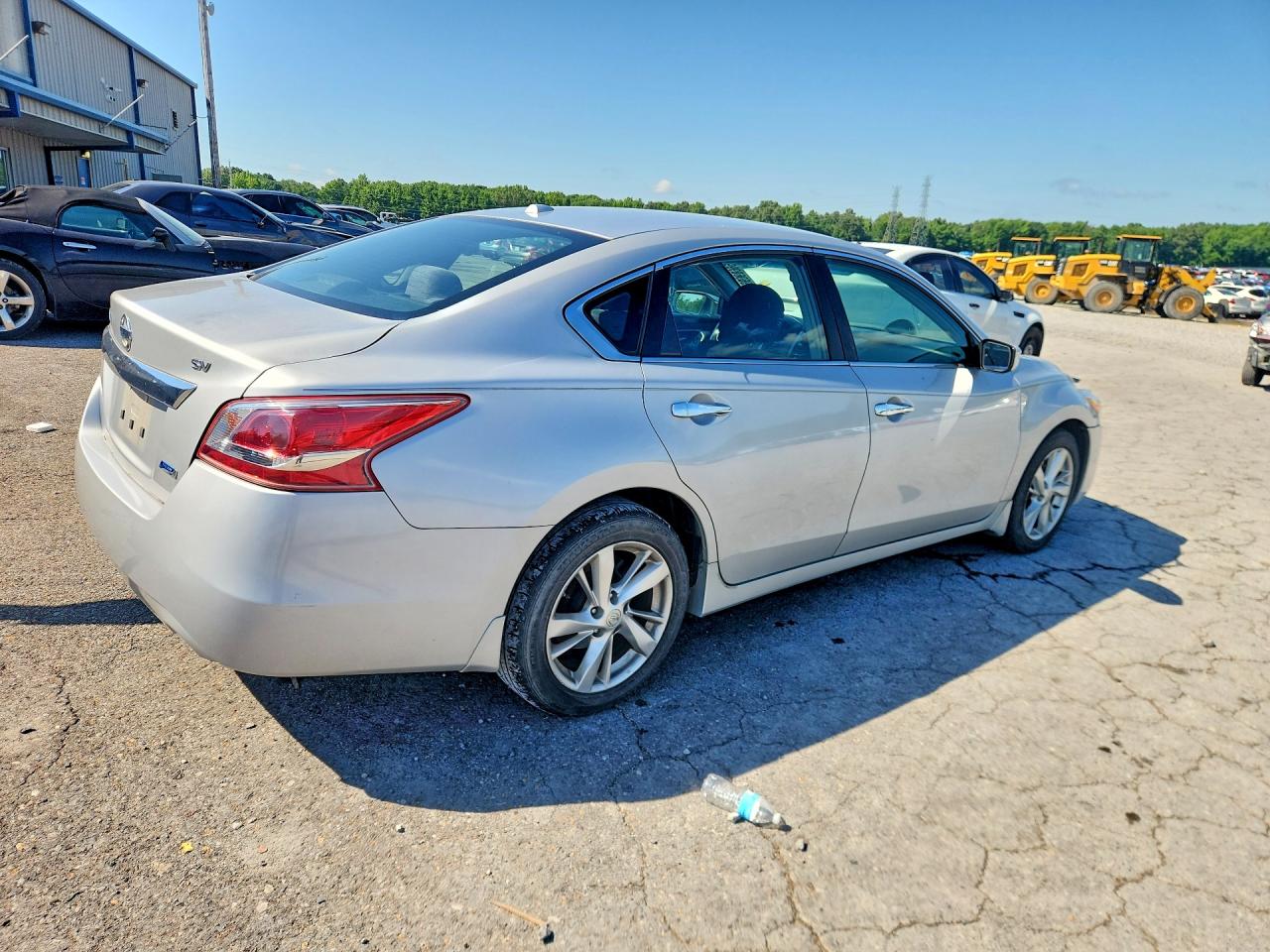2013 Nissan Altima 2.5 Silver vin: 1N4AL3AP9DN411260