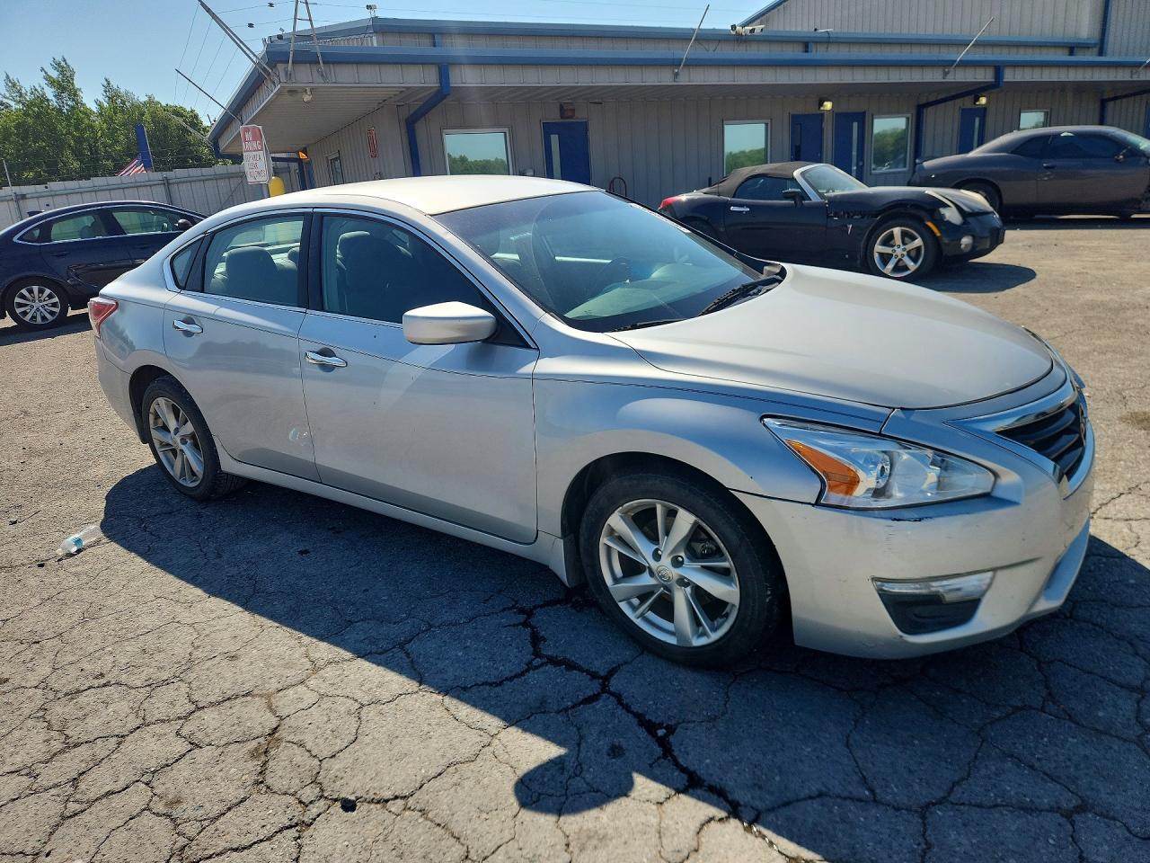 2013 Nissan Altima 2.5 Silver vin: 1N4AL3AP9DN411260