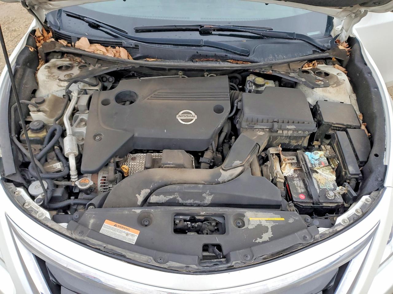 2013 Nissan Altima 2.5 S 4dr White vin: 1N4AL3AP9DN416068