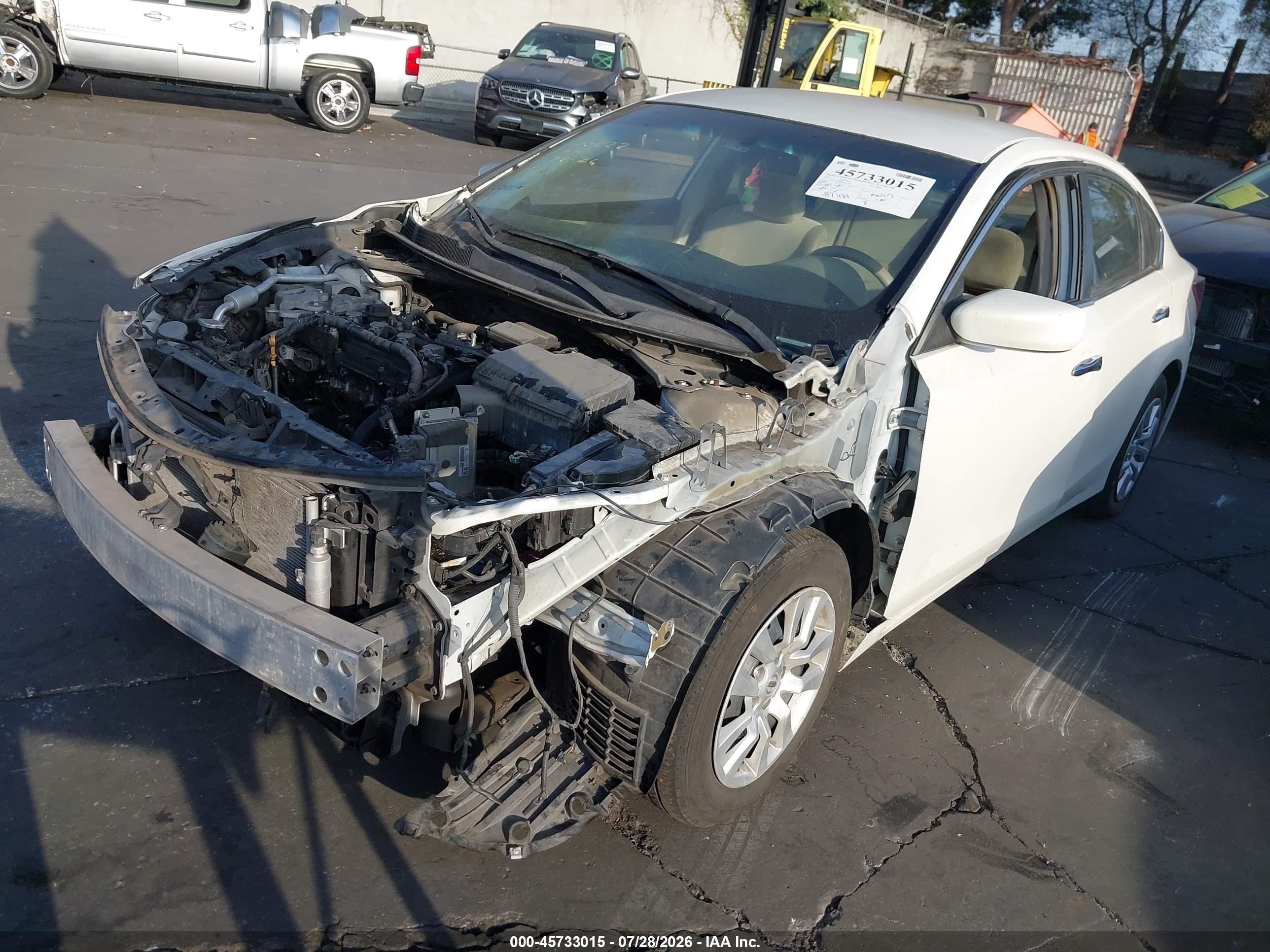 2013 Nissan Altima 2.5 White vin: 1N4AL3AP9DN423392