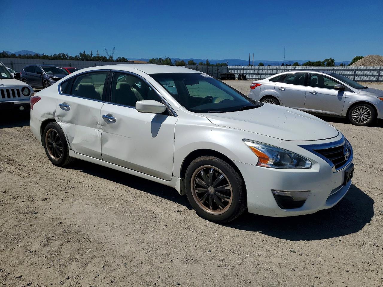 2013 Nissan Altima 2.5 White vin: 1N4AL3AP9DN435350
