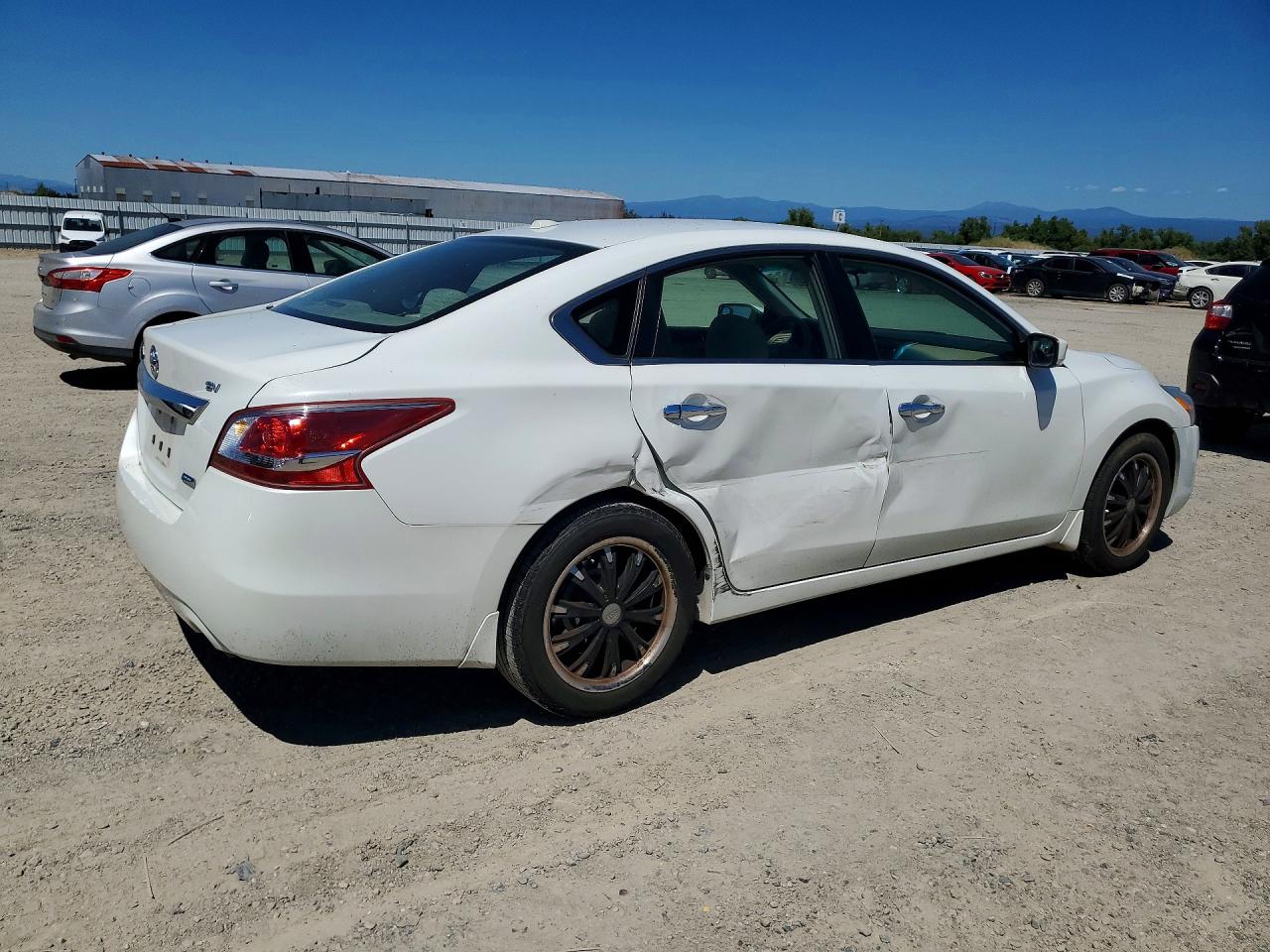 2013 Nissan Altima 2.5 White vin: 1N4AL3AP9DN435350