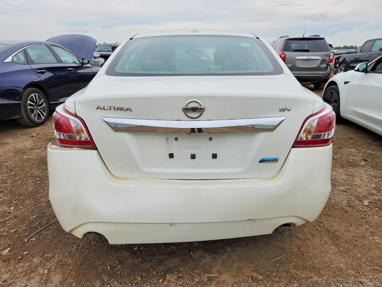 2013 Nissan Altima 2.5 White vin: 1N4AL3AP9DN436546