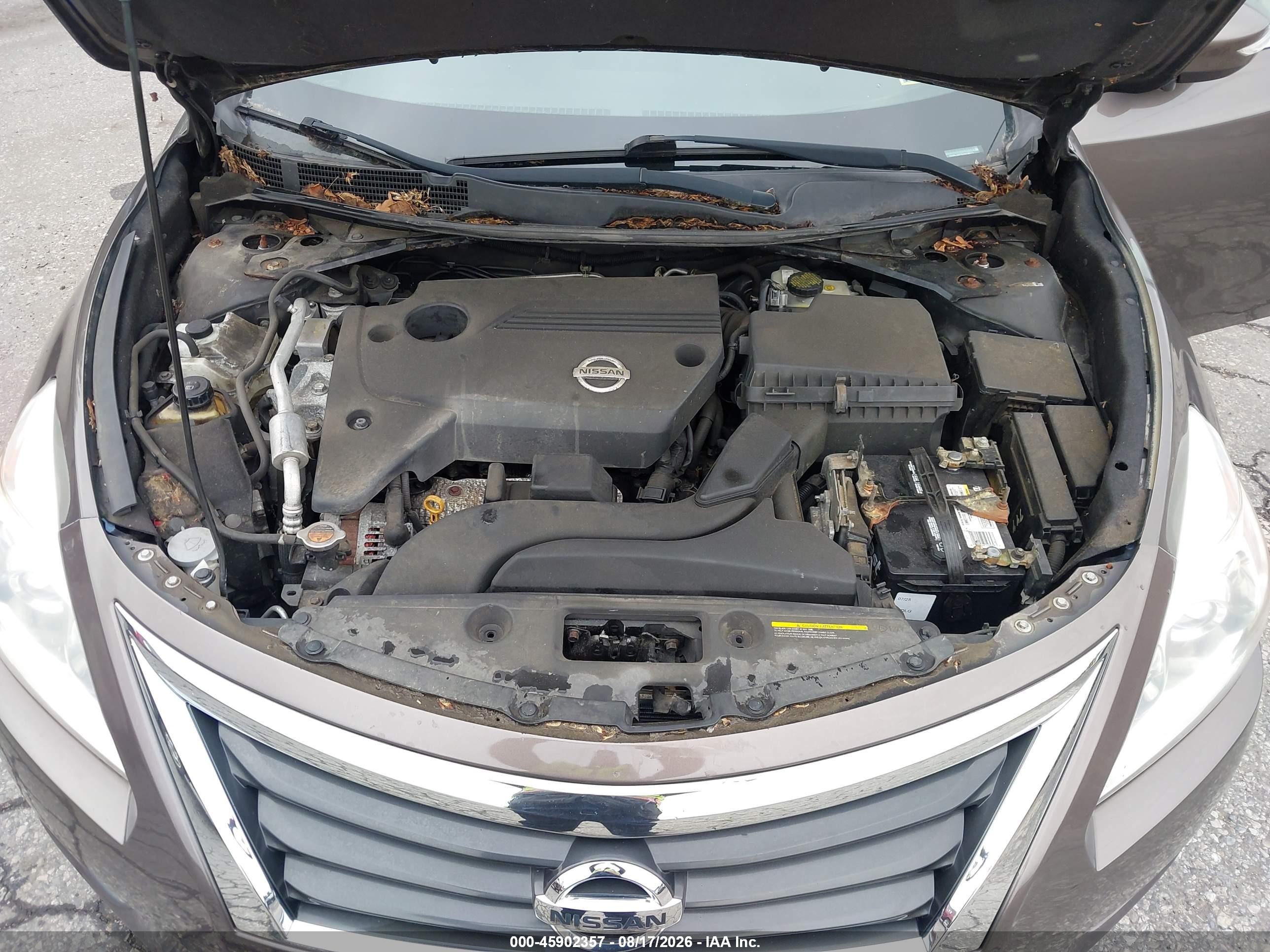 2013 Nissan Altima 2.5 Sv Brown vin: 1N4AL3AP9DN438071