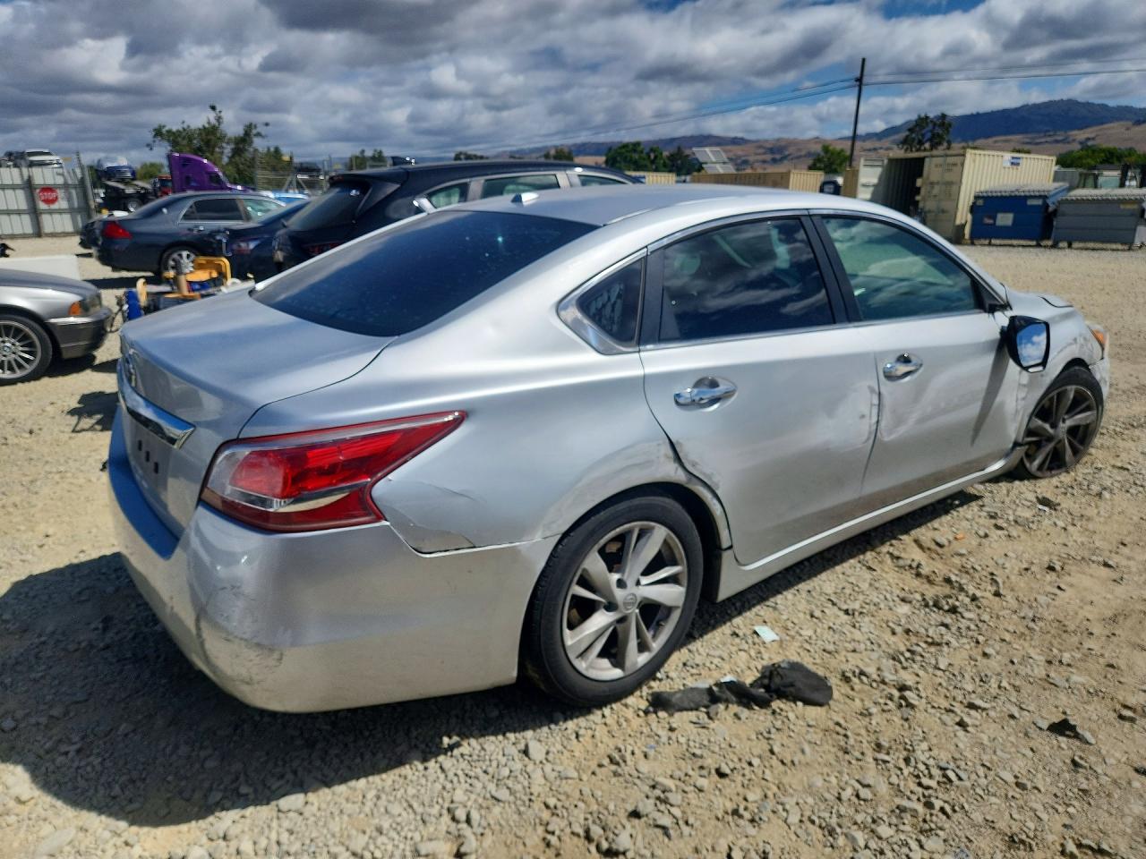 2013 Nissan Altima 2.5 Silver vin: 1N4AL3AP9DN439995